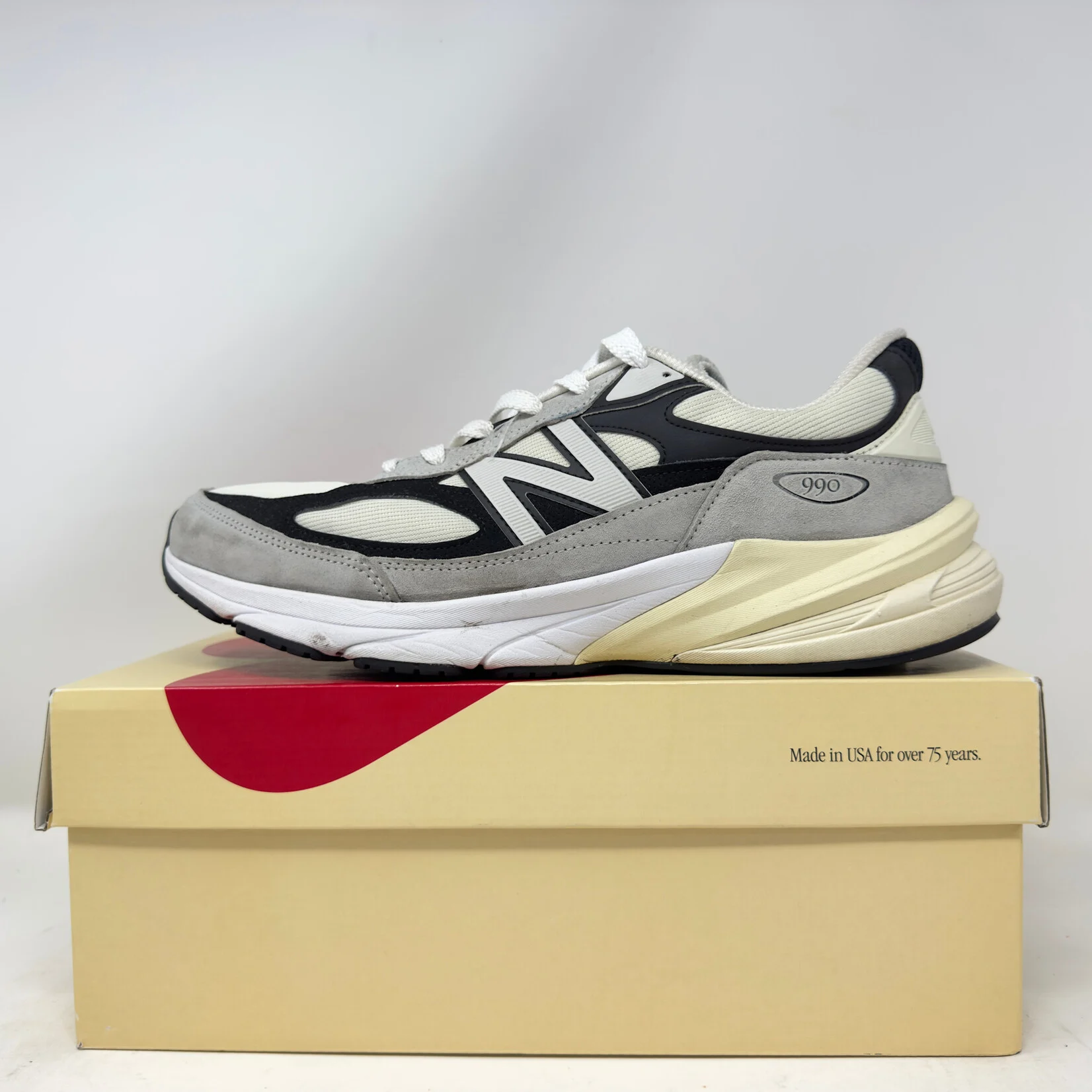 New Balance 990v6 MiUSA Teddy Santis Grey Black