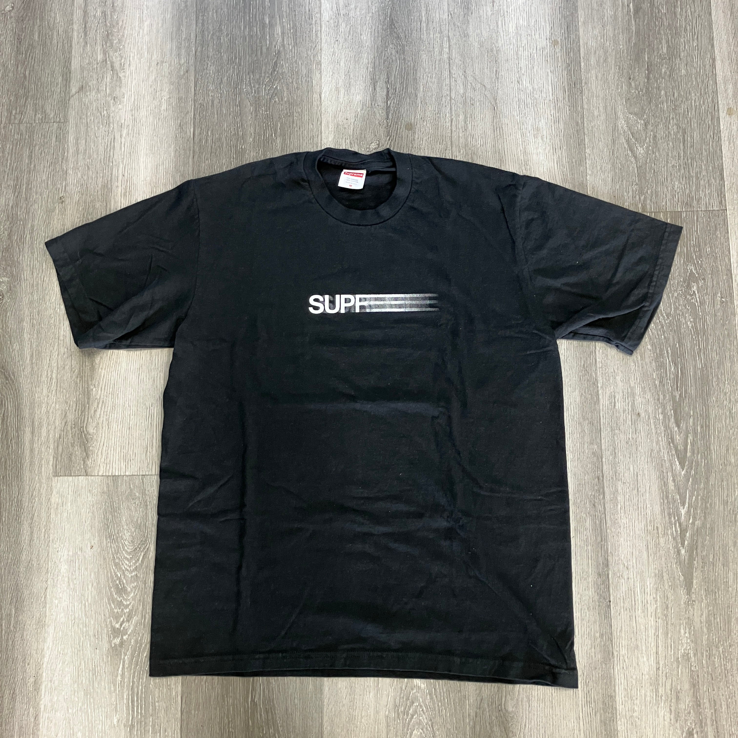 Supreme Motion Logo Tee Black