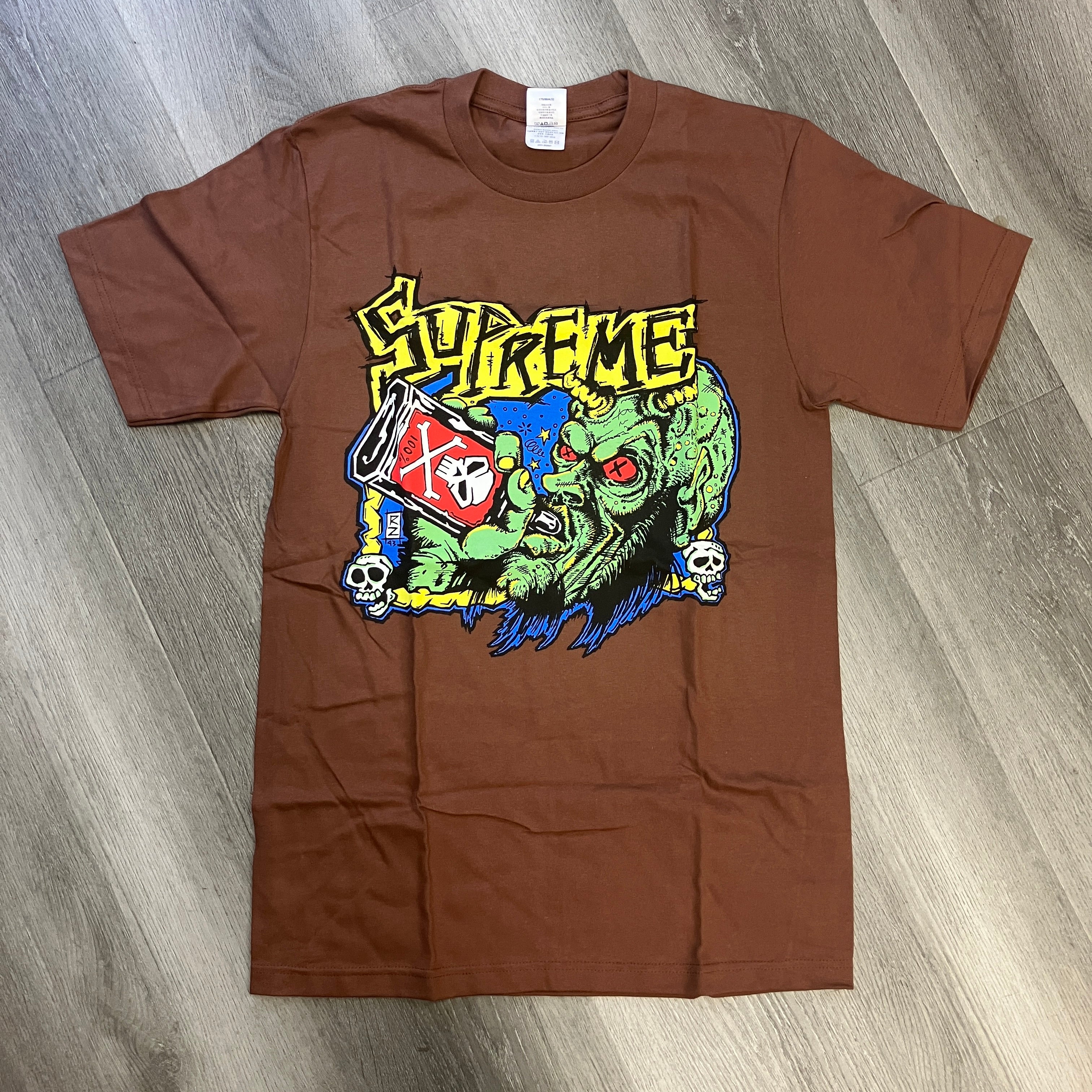 Supreme Fuckin Blowout Tee Brown