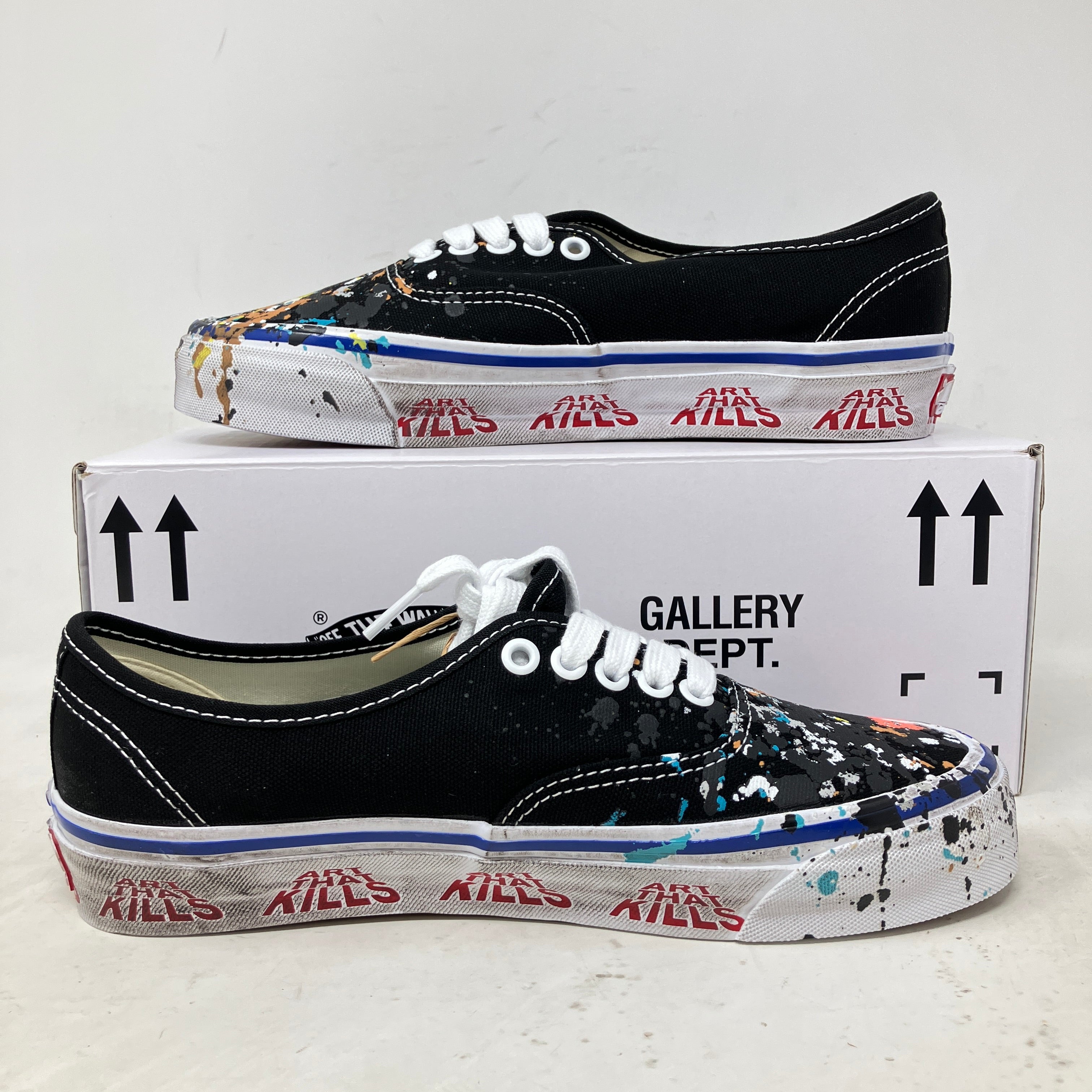 Vans Authentic Reissue 44 Gallery Dept. Art That Kills Black