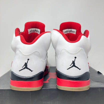 Jordan 5 Retro Fire Red Black Tongue (2013)