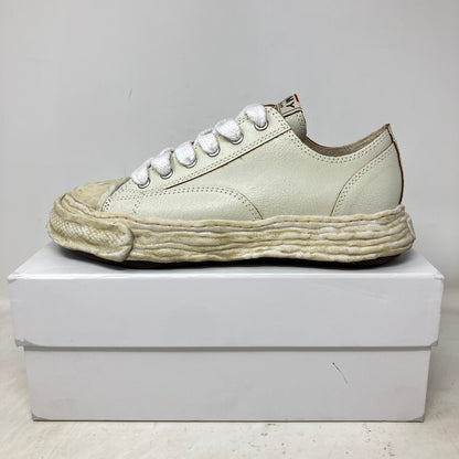 Maison Mihara Yasuhiro Cracked Leather White