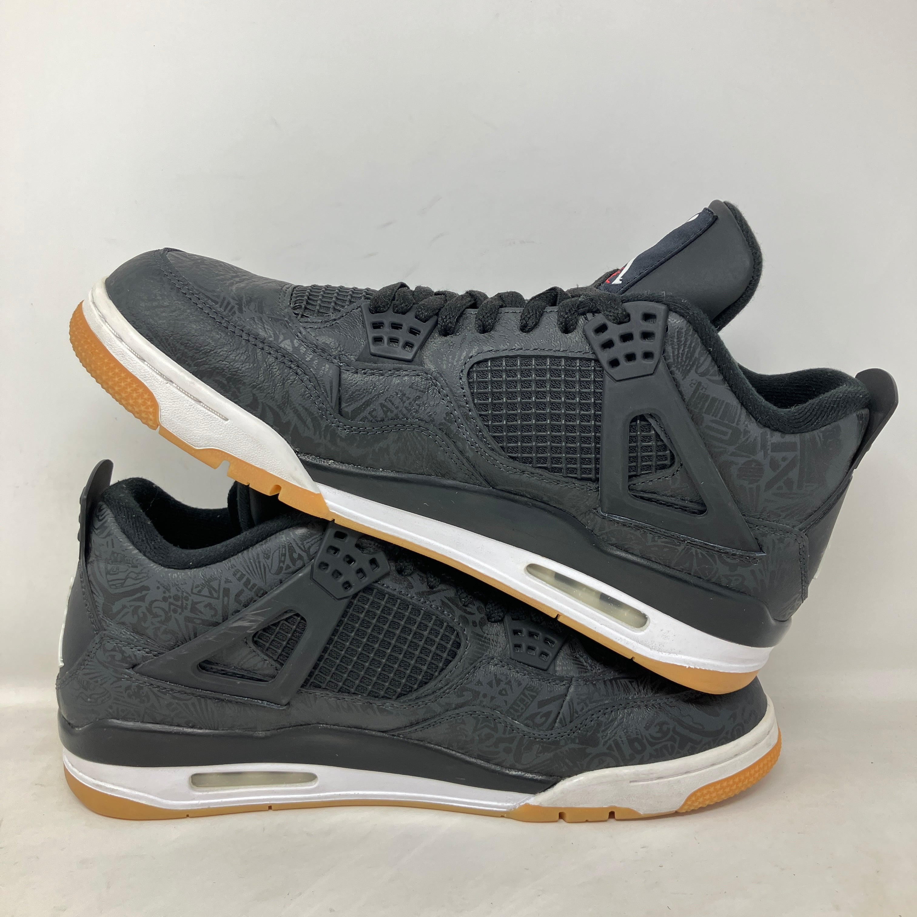 Jordan 4 Retro Laser Black Gum