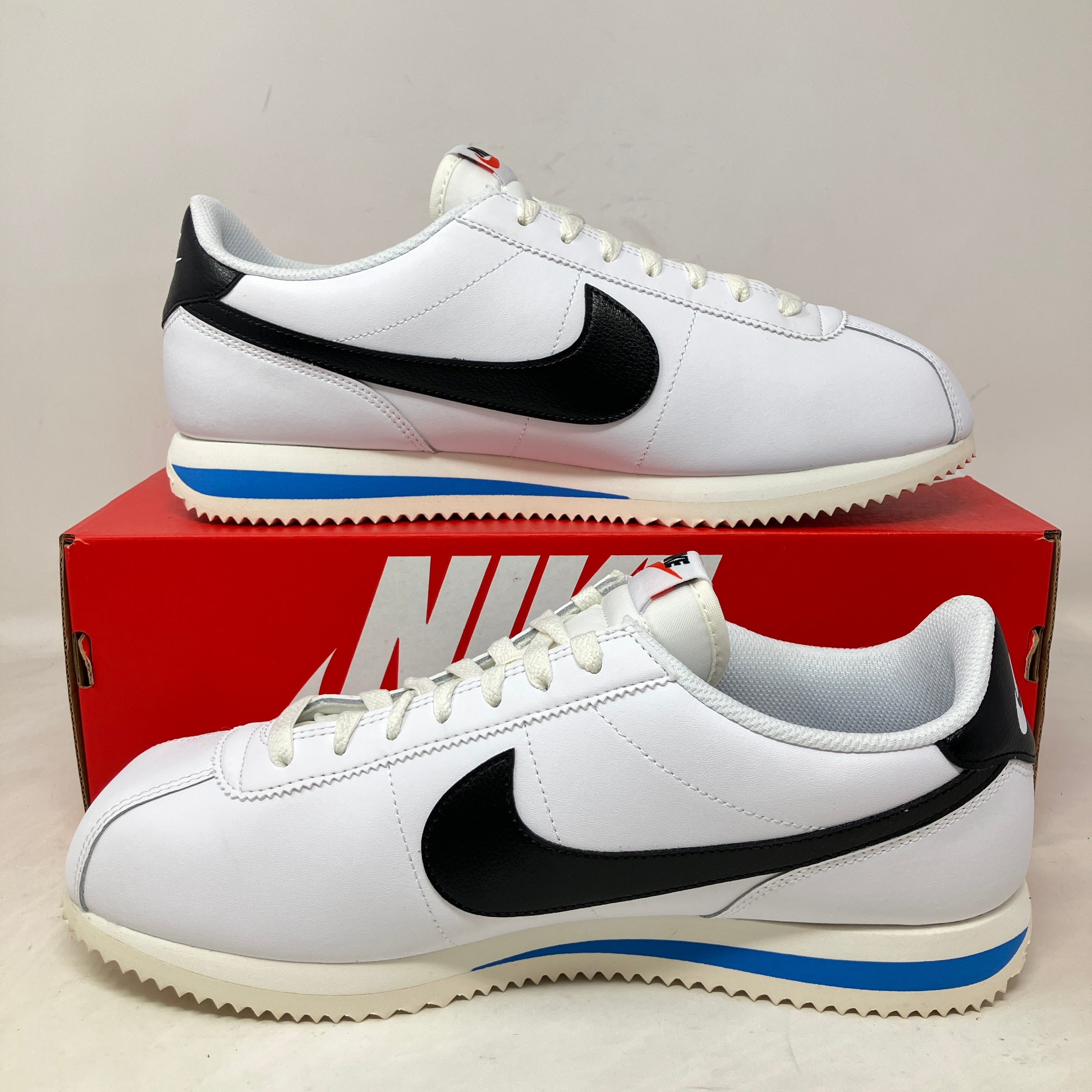 Nike Cortez '23 White Black Light Photo Blue