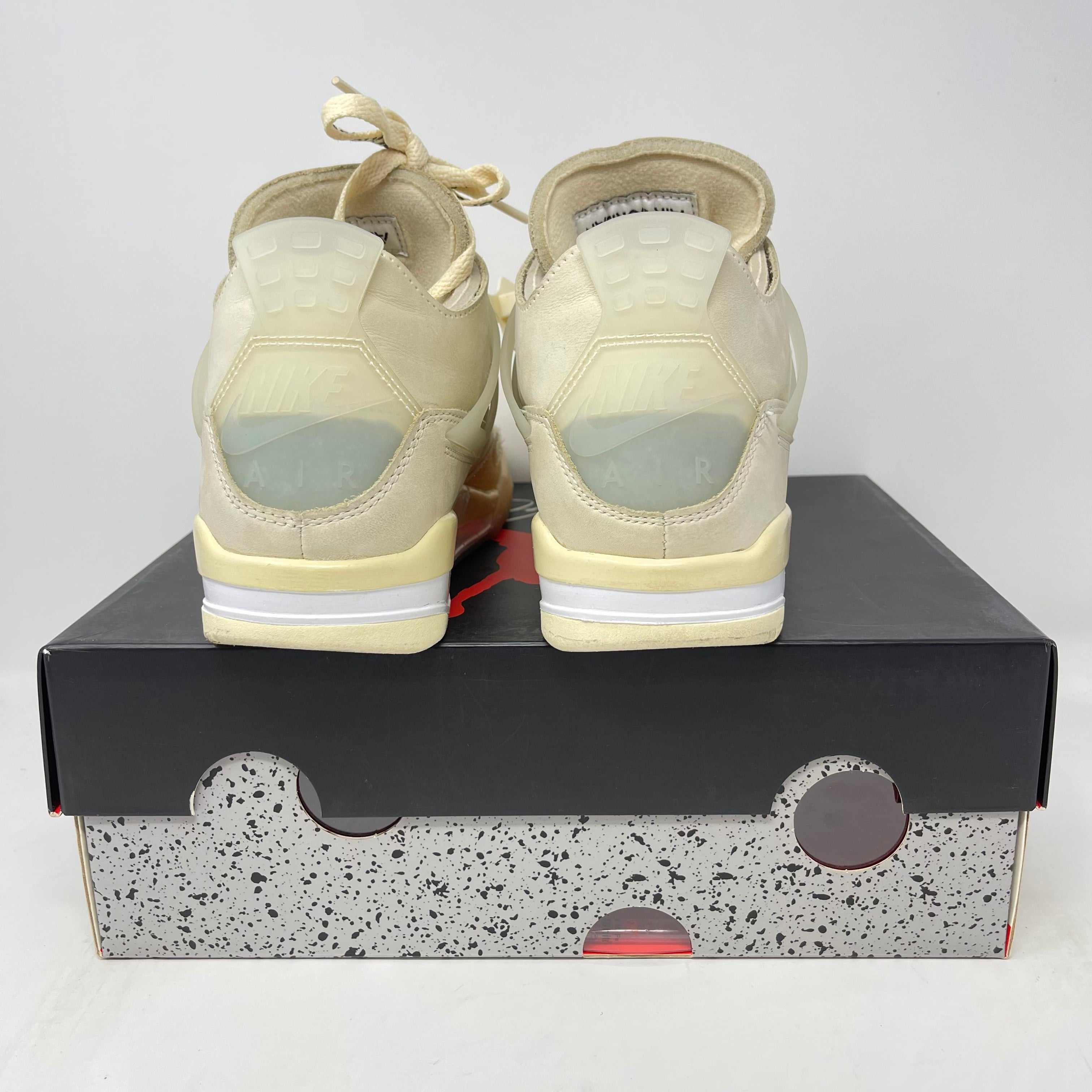 Jordan 4 Retro Off-White Sail