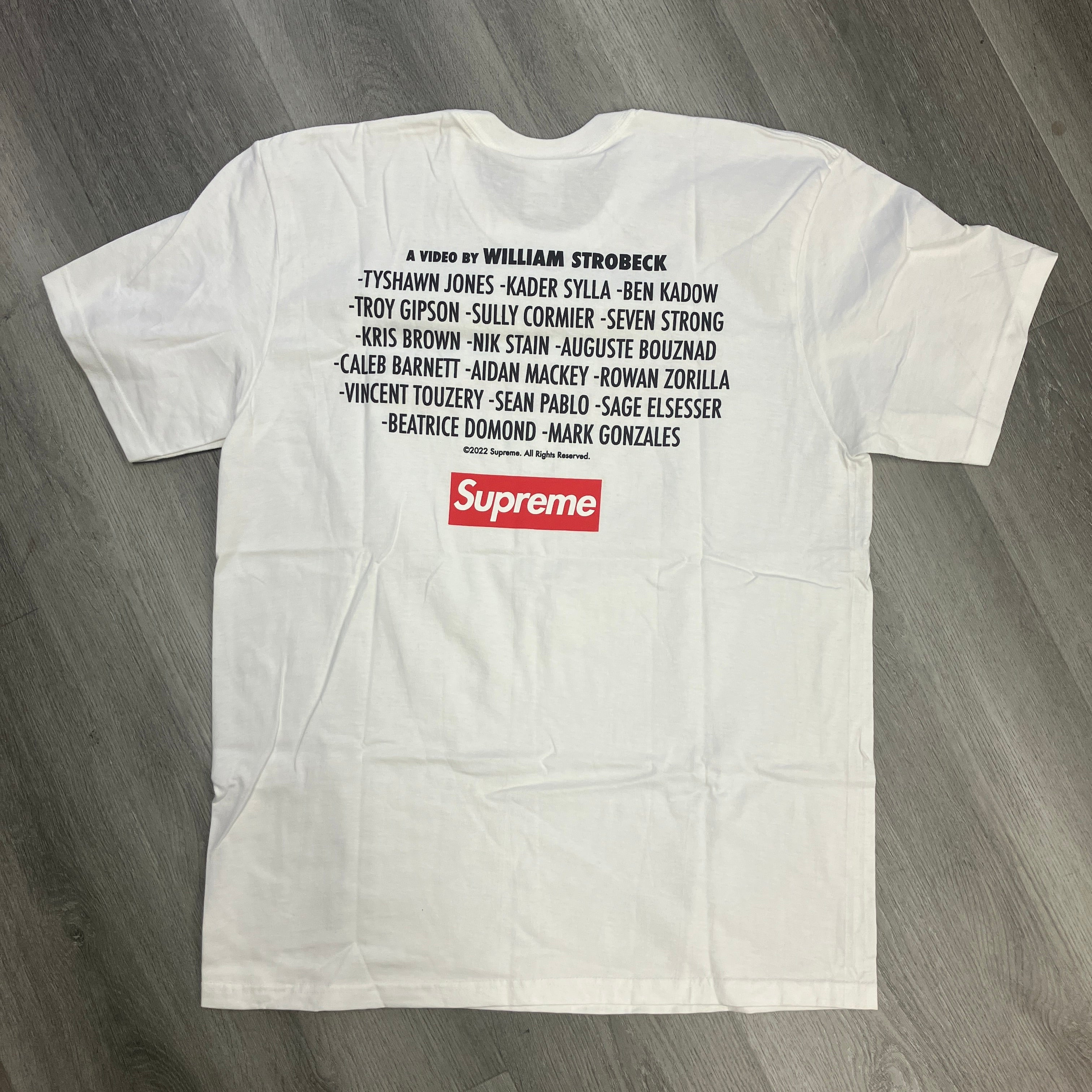 Supreme “Play Dead” Tee White