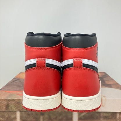 Jordan 1 Retro High OG Black Toe Reimagined