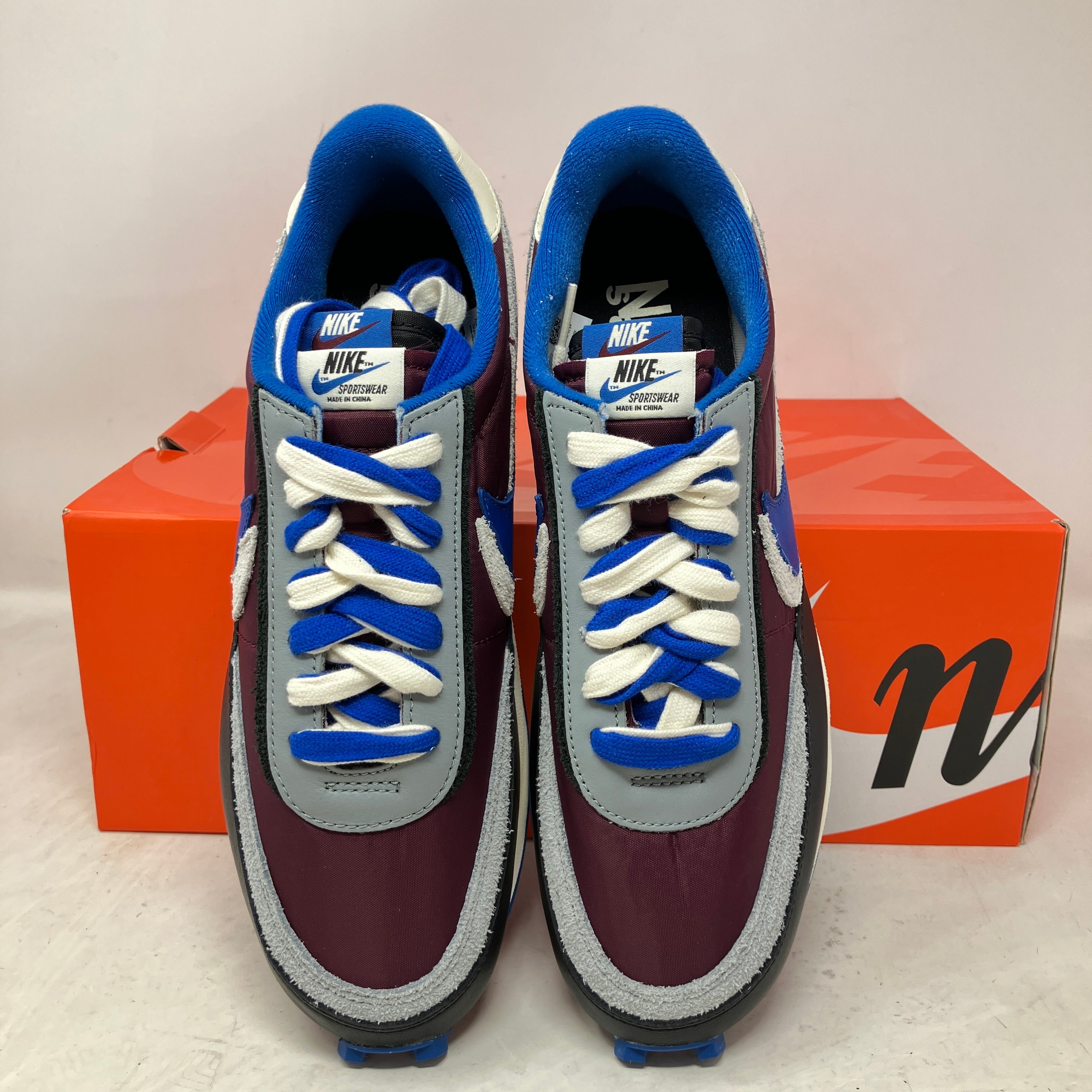 Nike LD Waffle sacai Undercover Night Maroon Team Royal