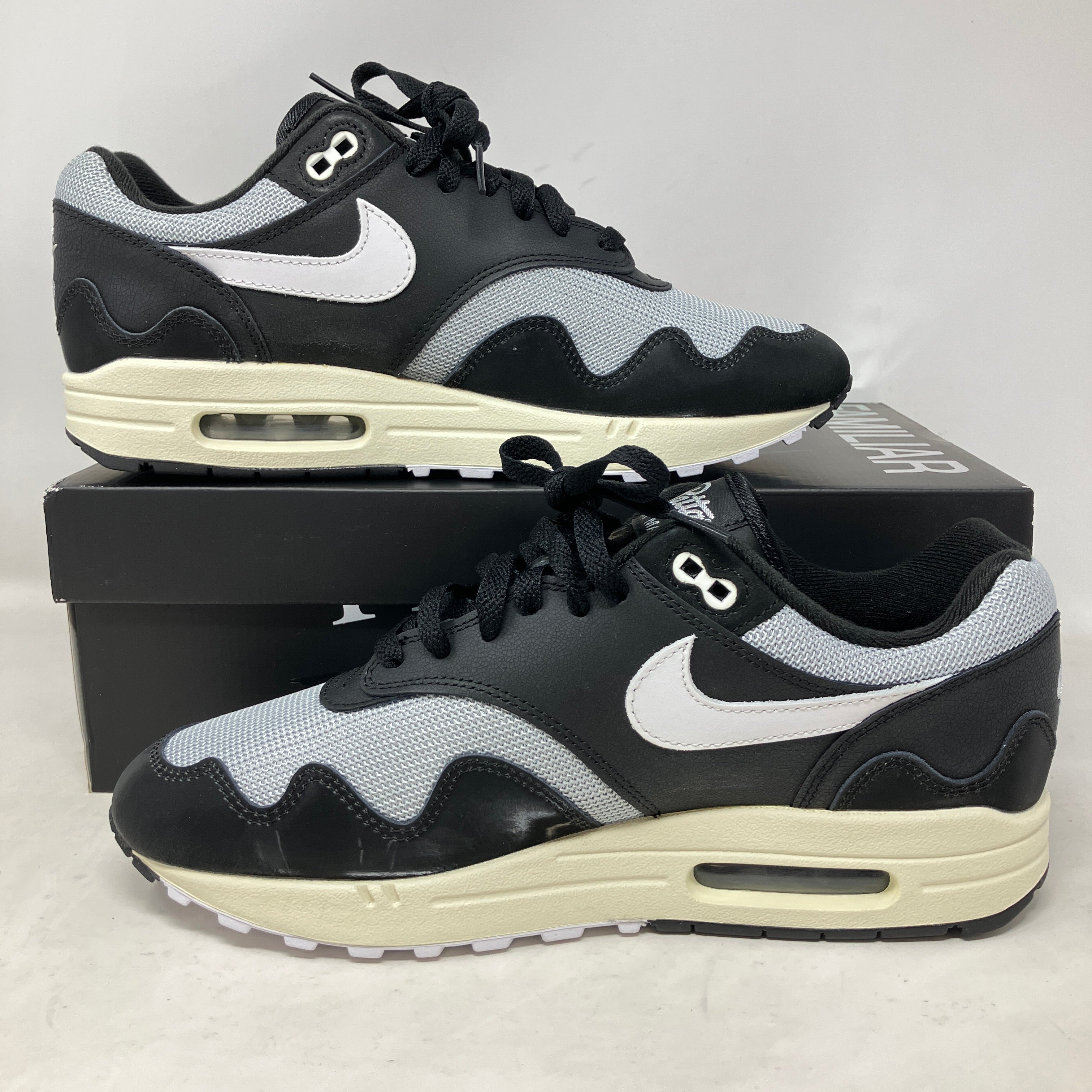 Nike Air Max 1 Patta Waves Black (with Bracelet)
