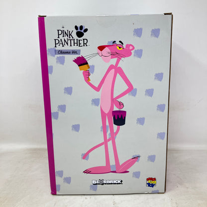 Bearbrick x Pink Panther 100% & 400% Set Chrome Ver.