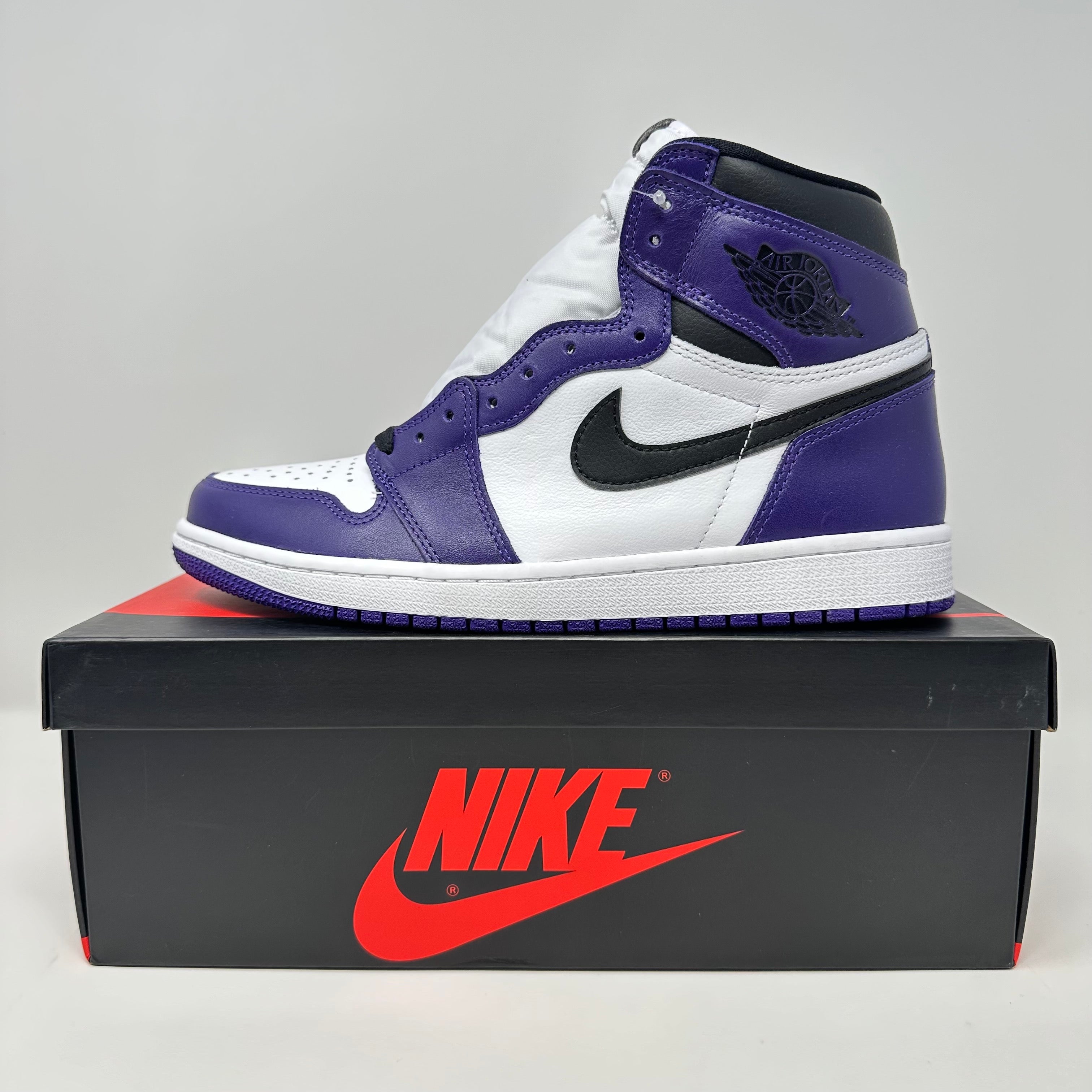 Jordan 1 Retro High Court Purple White
