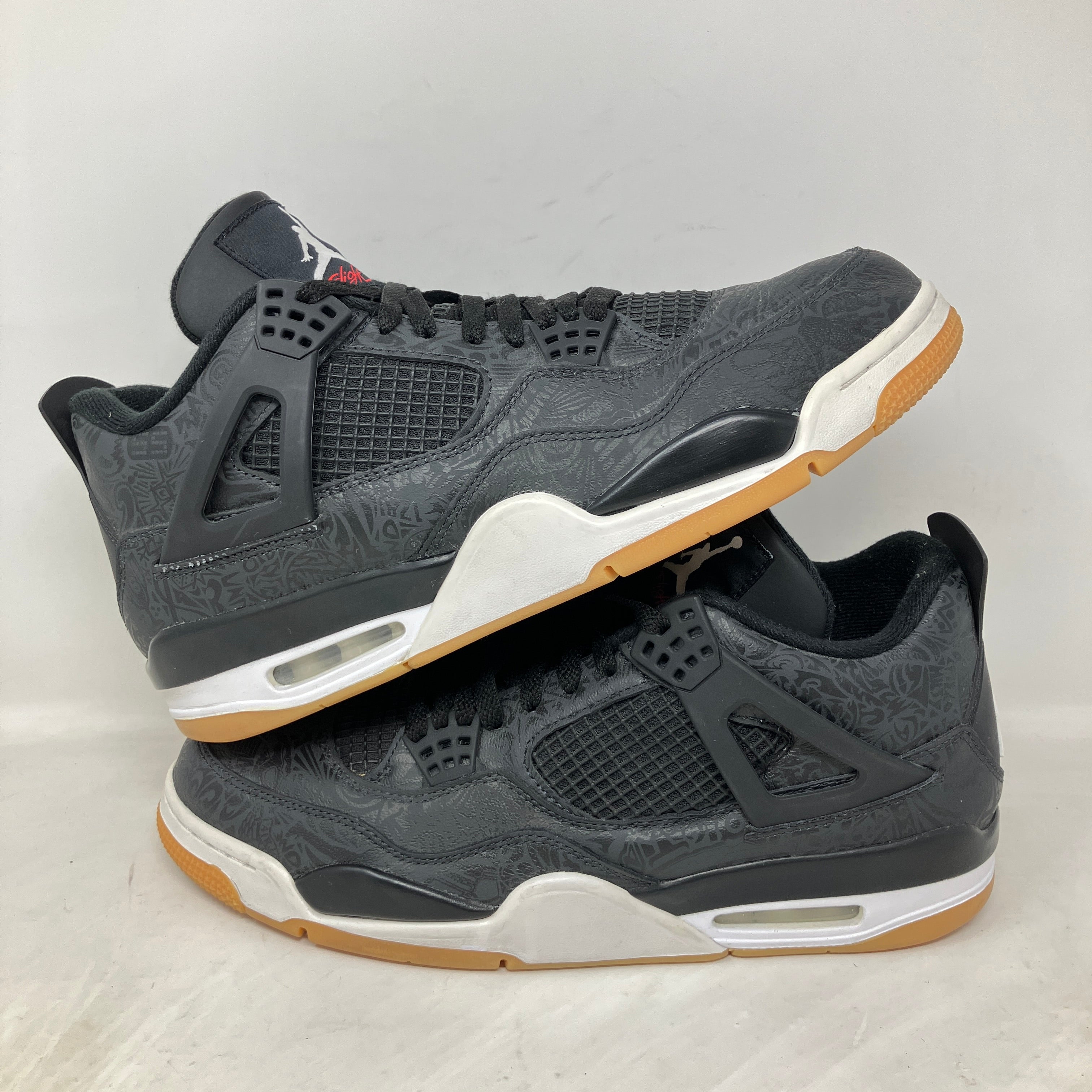 Jordan 4 Retro Laser Black Gum