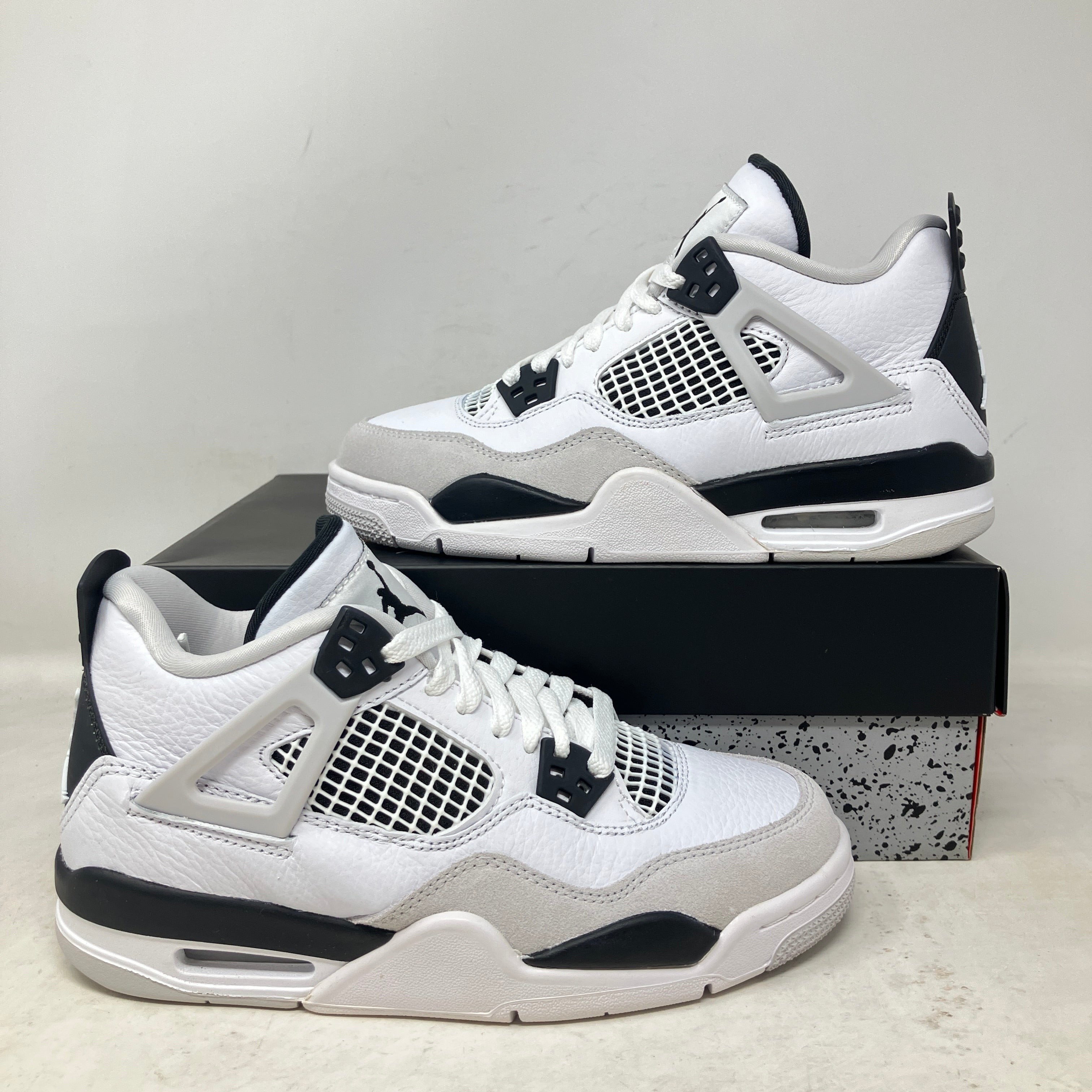 Jordan 4 Retro Military Black (GS)