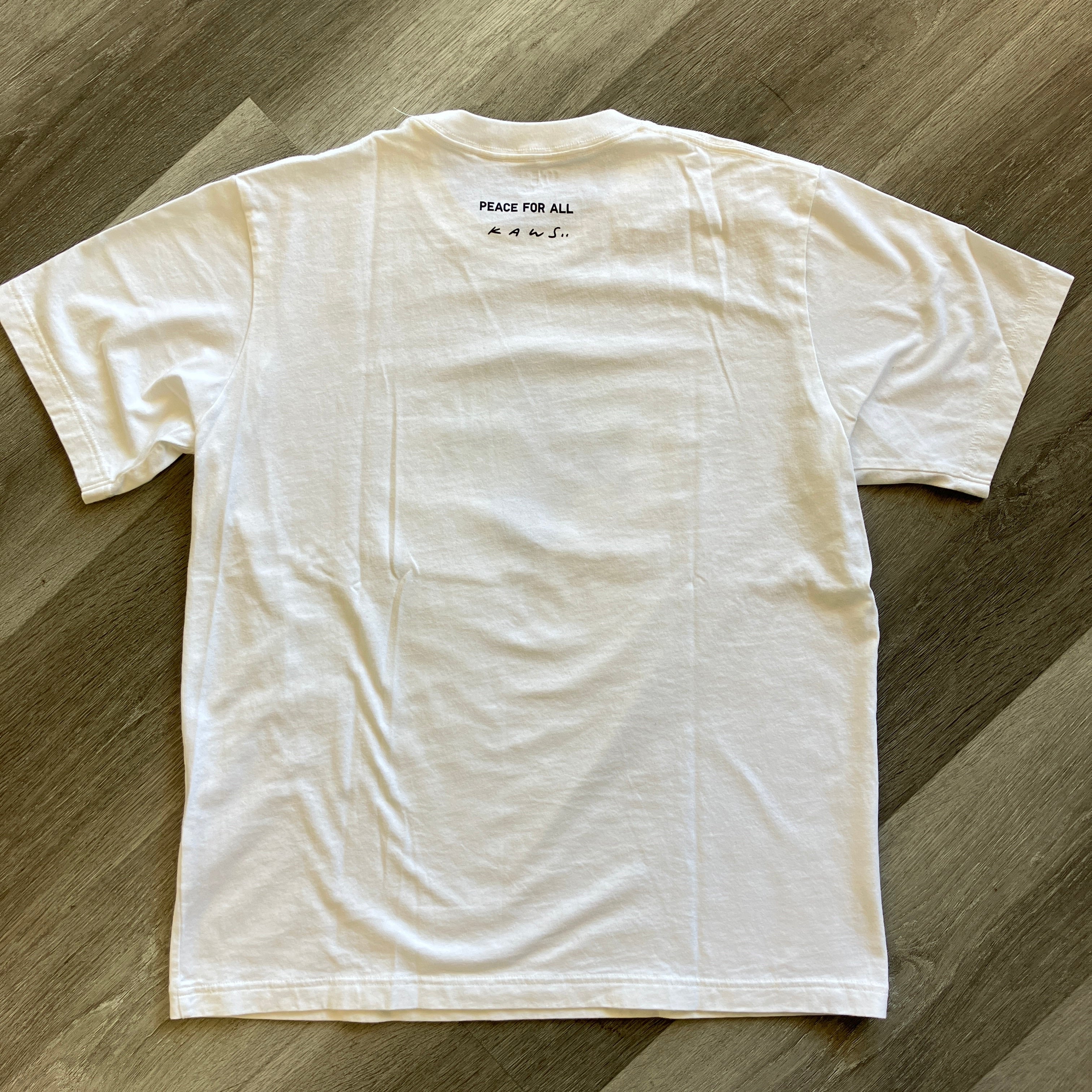 KAWS x Uniqlo Peace For All S/S Graphic T-shirt White