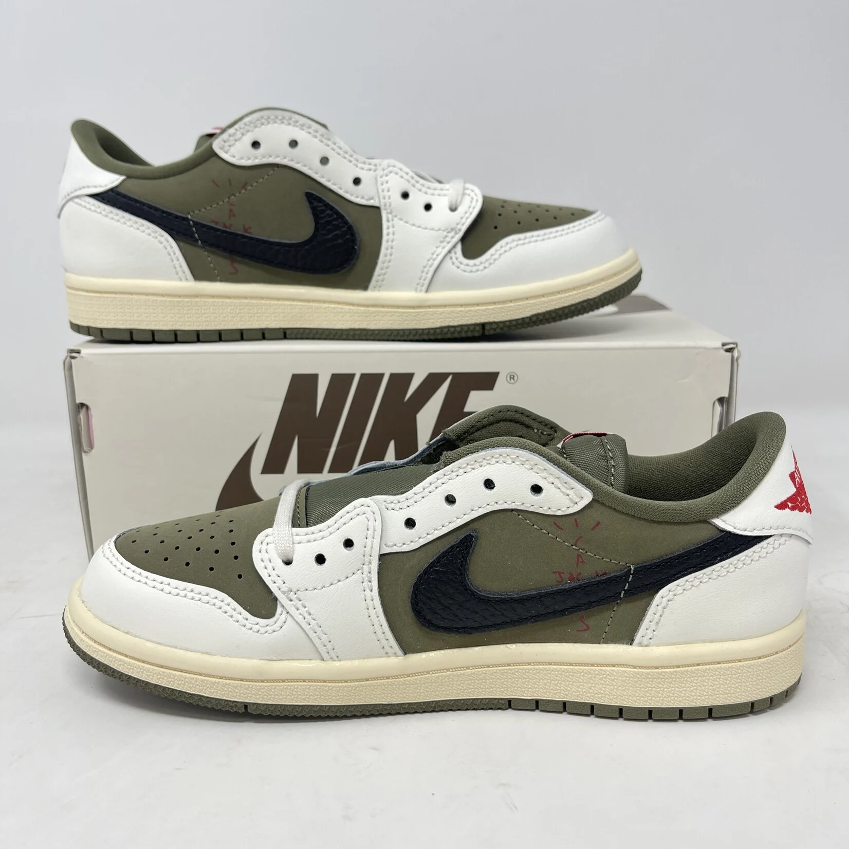 Jordan 1 Retro Low OG SP Travis Scott Medium Olive (PS/TD)