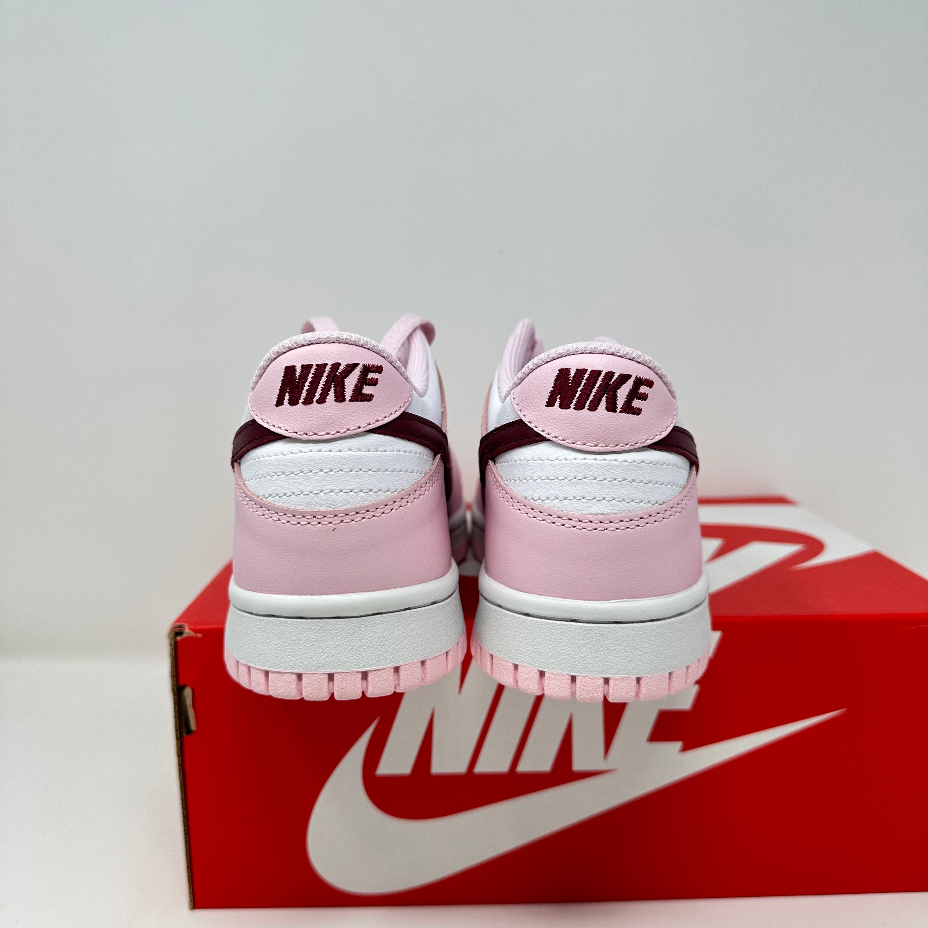 Nike Dunk Low Pink Foam Red White (GS)