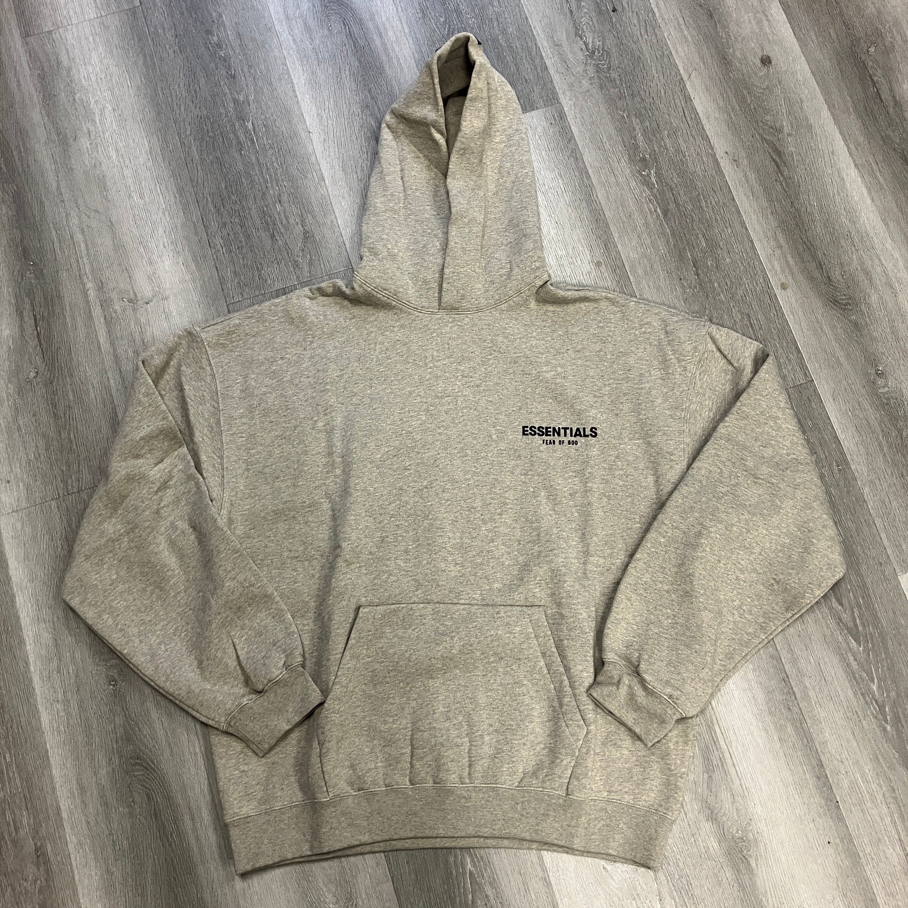 Fear of God Essentials Hoodie Dark Oatmeal – Hidden Realm