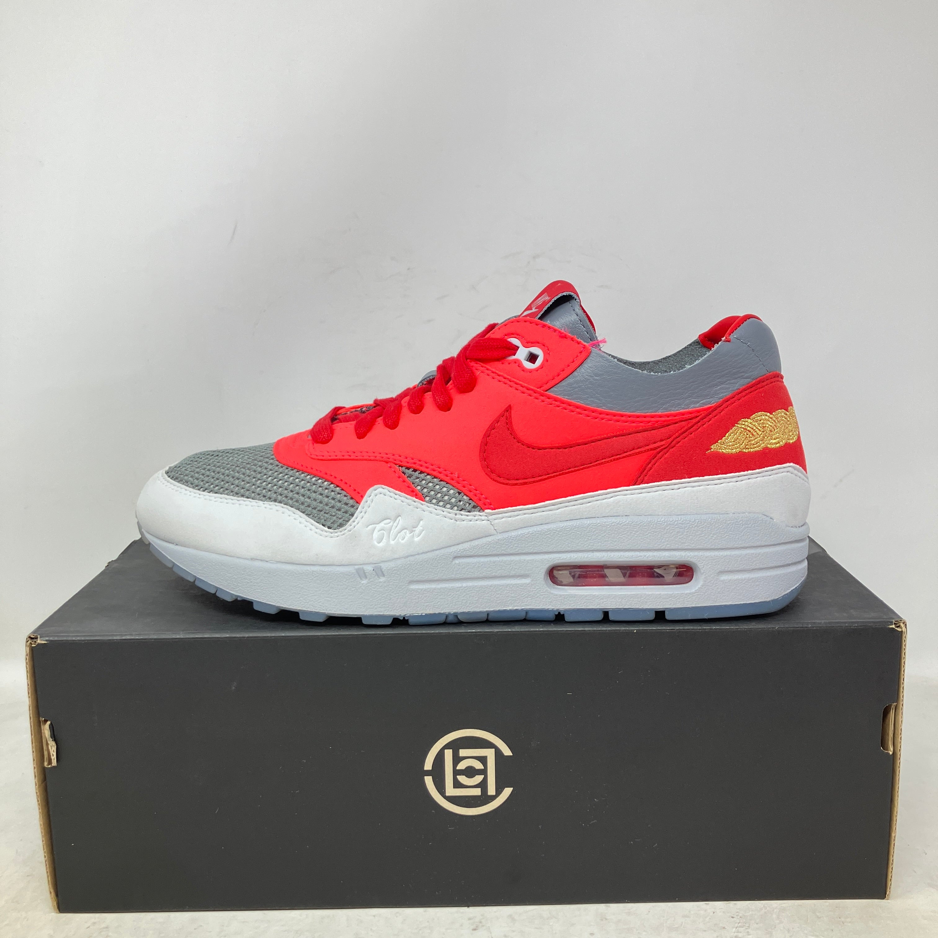 Nike Air Max 1 CLOT Kiss of Death Solar Red