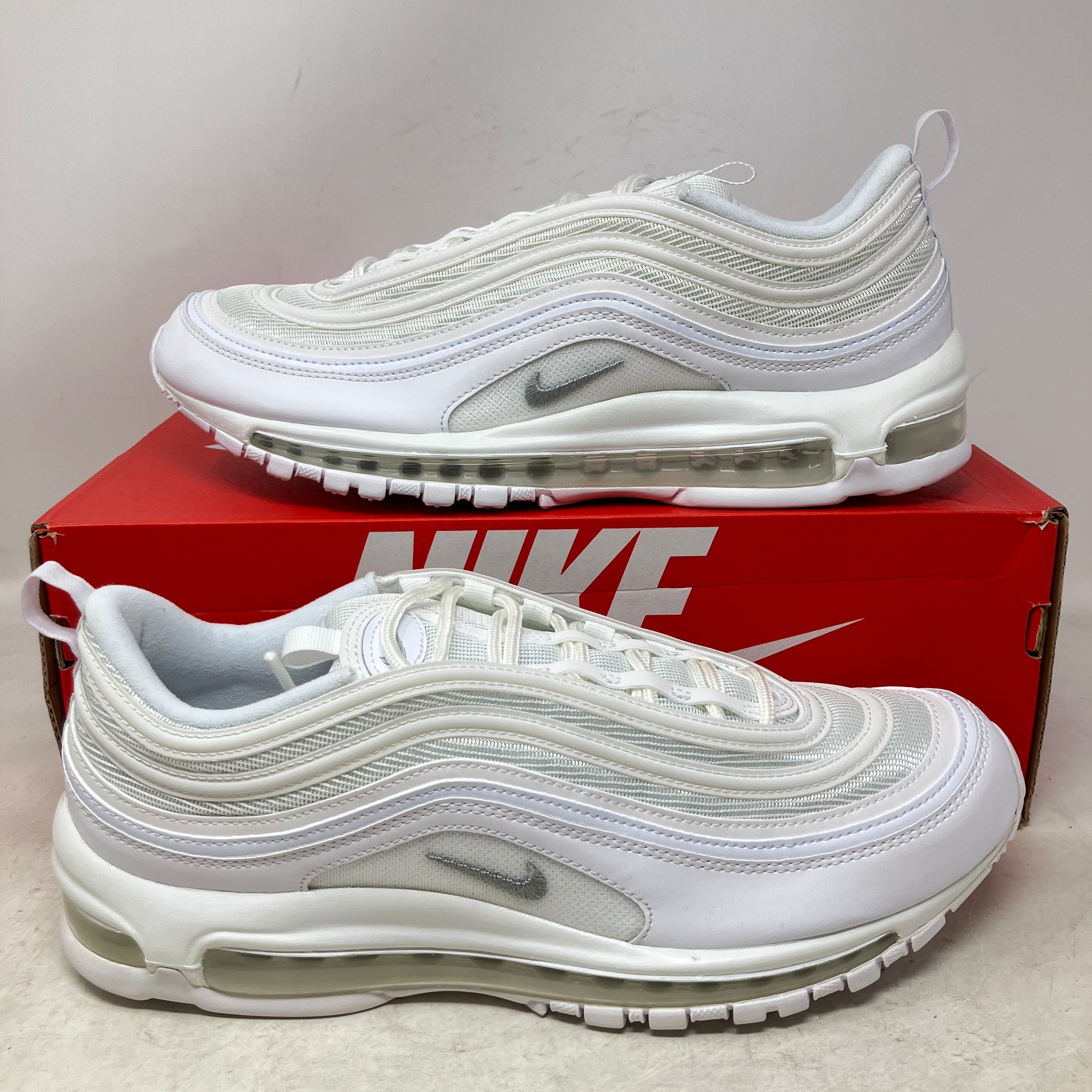 Nike Air Max 97 Triple White Wolf Grey