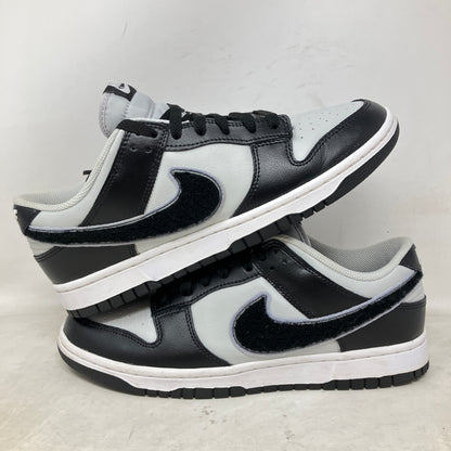 Nike Dunk Low Chenille Swoosh Black Grey