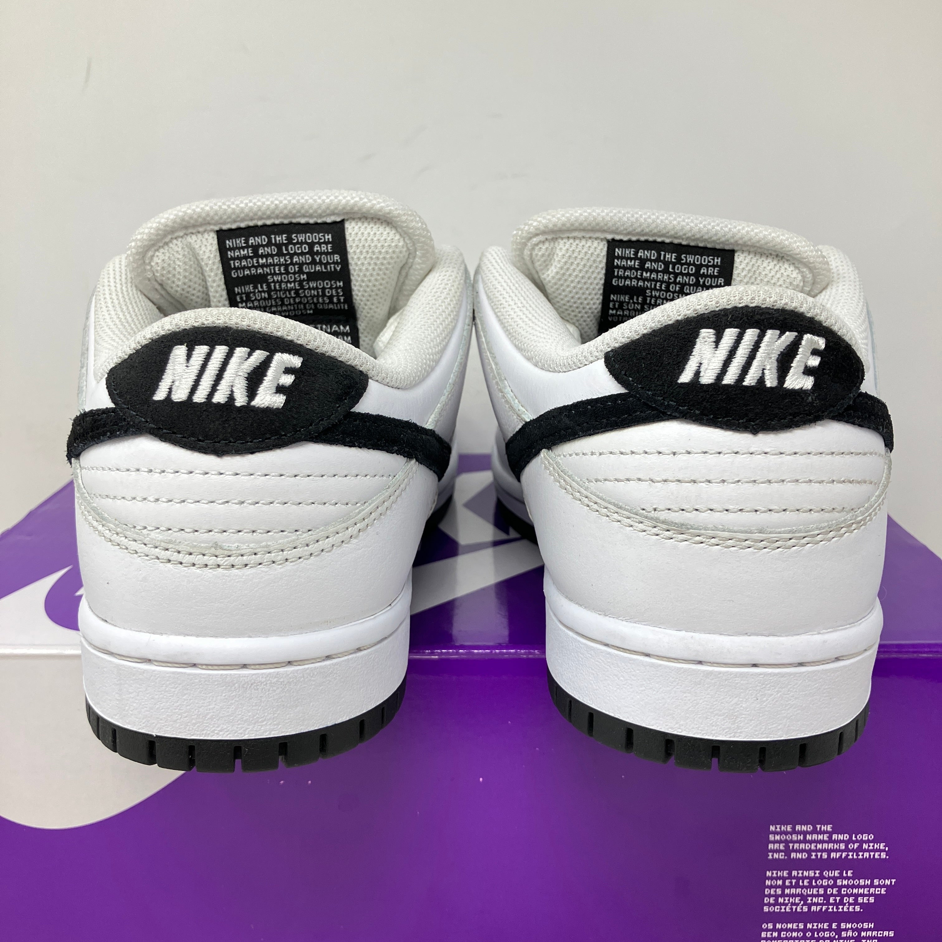 Nike SB Dunk Low White Black