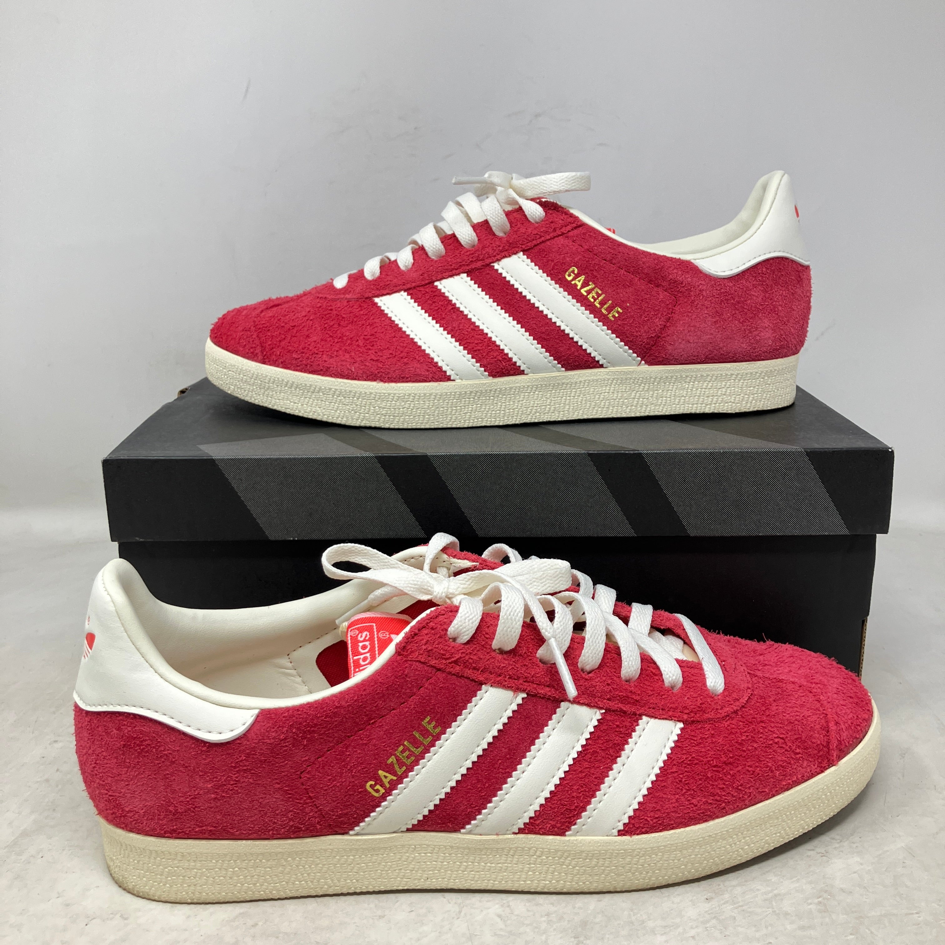 adidas Gazelle Team Victory Red Off White Cream White
