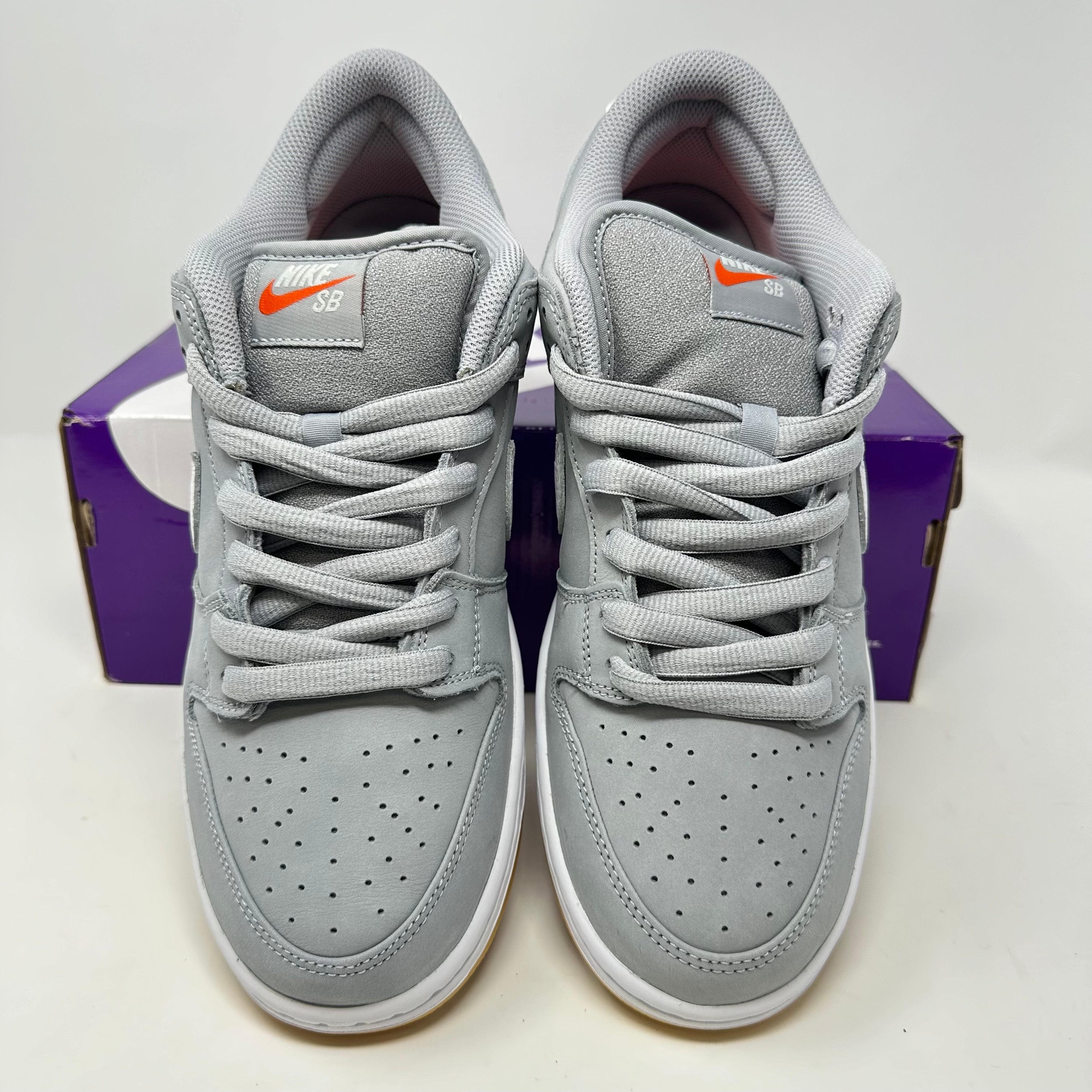 Nike SB Dunk Low Pro ISO Orange Label Wolf Grey Gum
