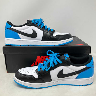 Jordan 1 Retro Low OG Black Dark Powder Blue