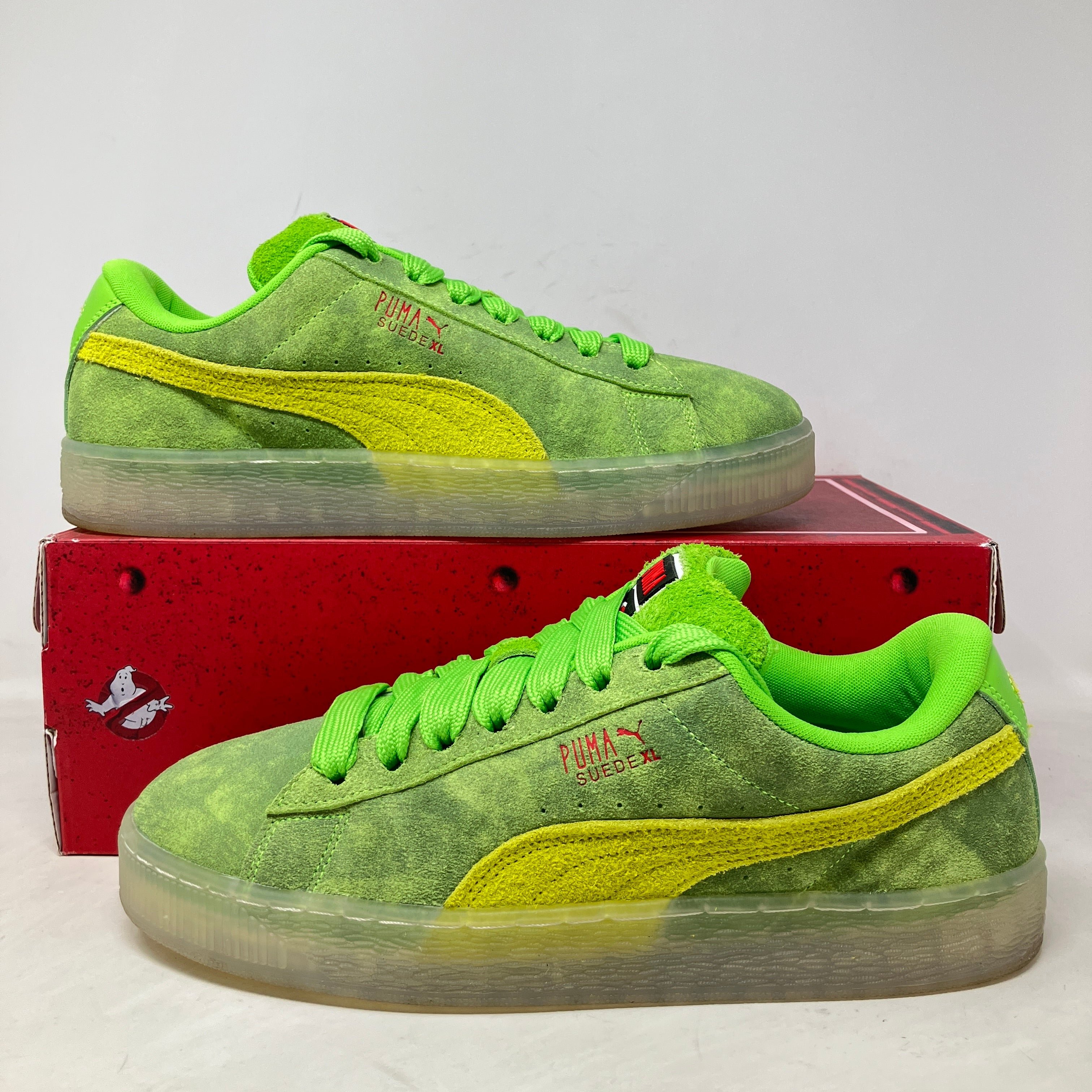 Puma Suede XL Ghostbusters Slimer
