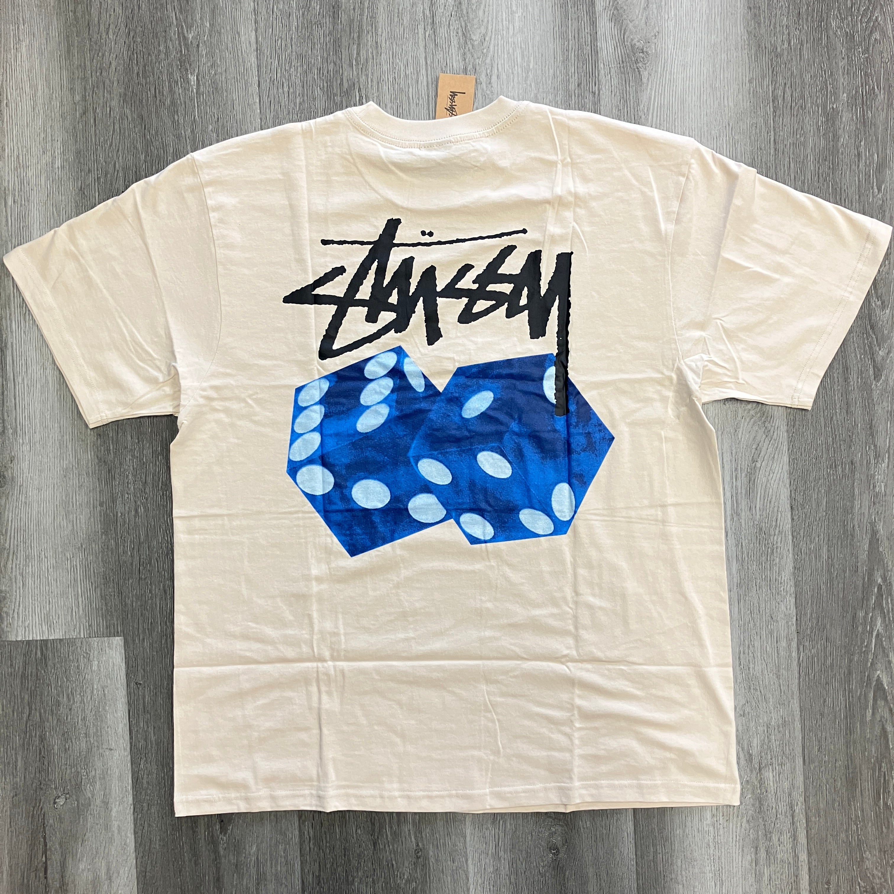 Stussy Diced Out Tee Smoke