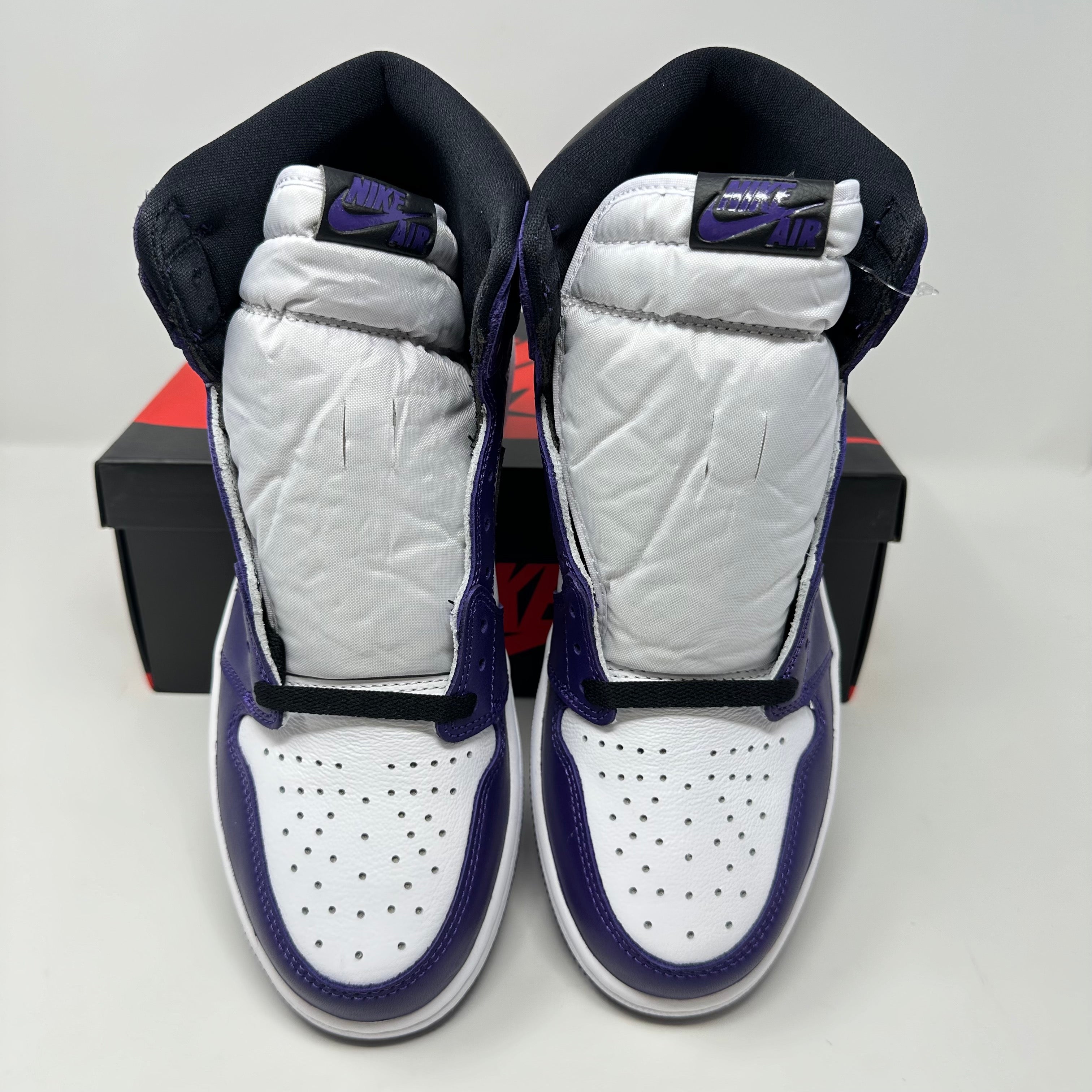 Jordan 1 Retro High Court Purple White