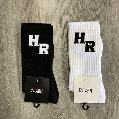 Hidden Realm 'HR' Premium Crew Socks
