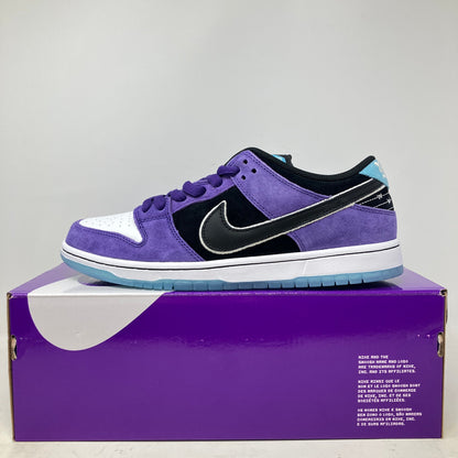 Nike SB Dunk Low Hayley Wilson sneaker, purple and black design, brand new with all accessories included.