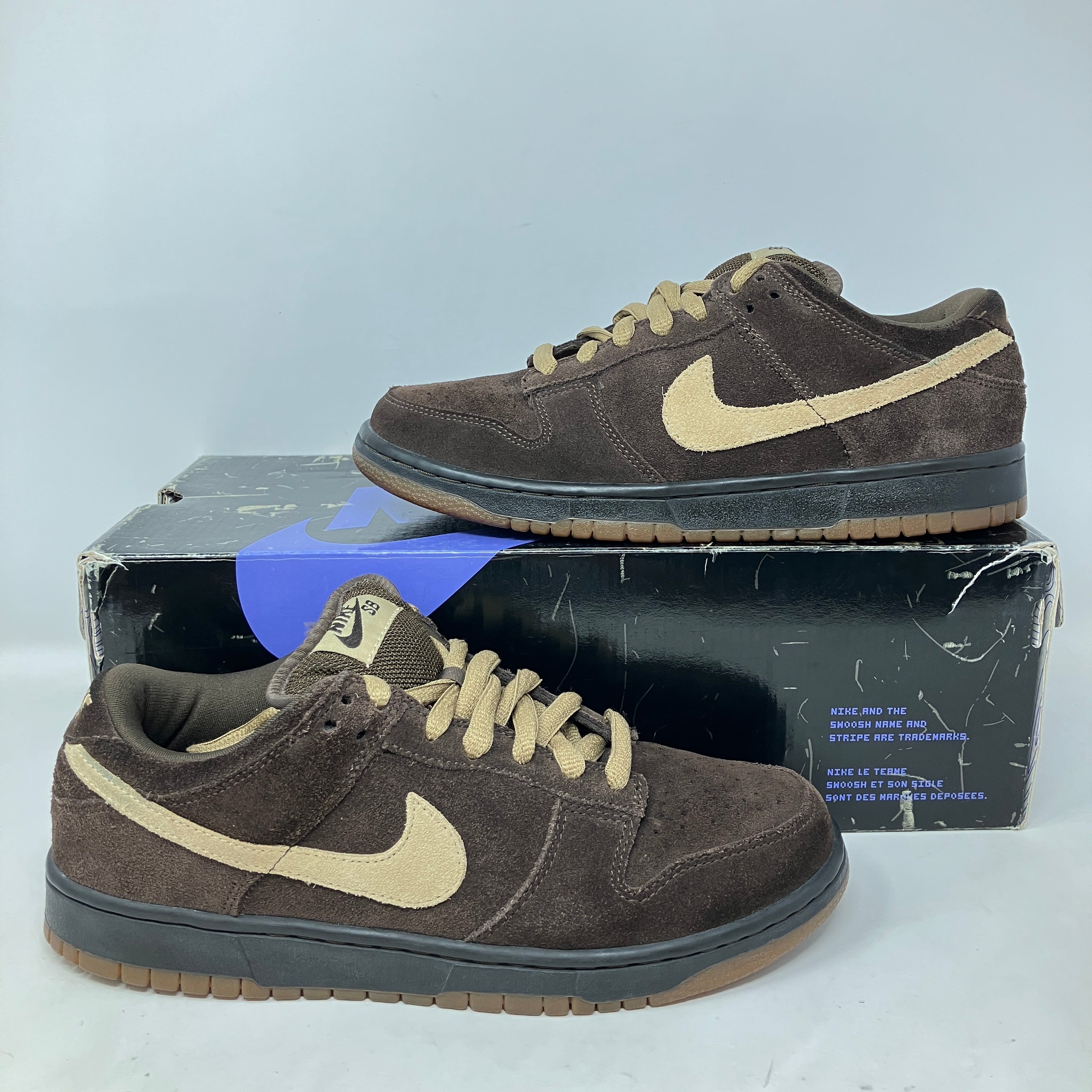 Nike Dunk Low Pro Sb Dark Mocha/Tweed