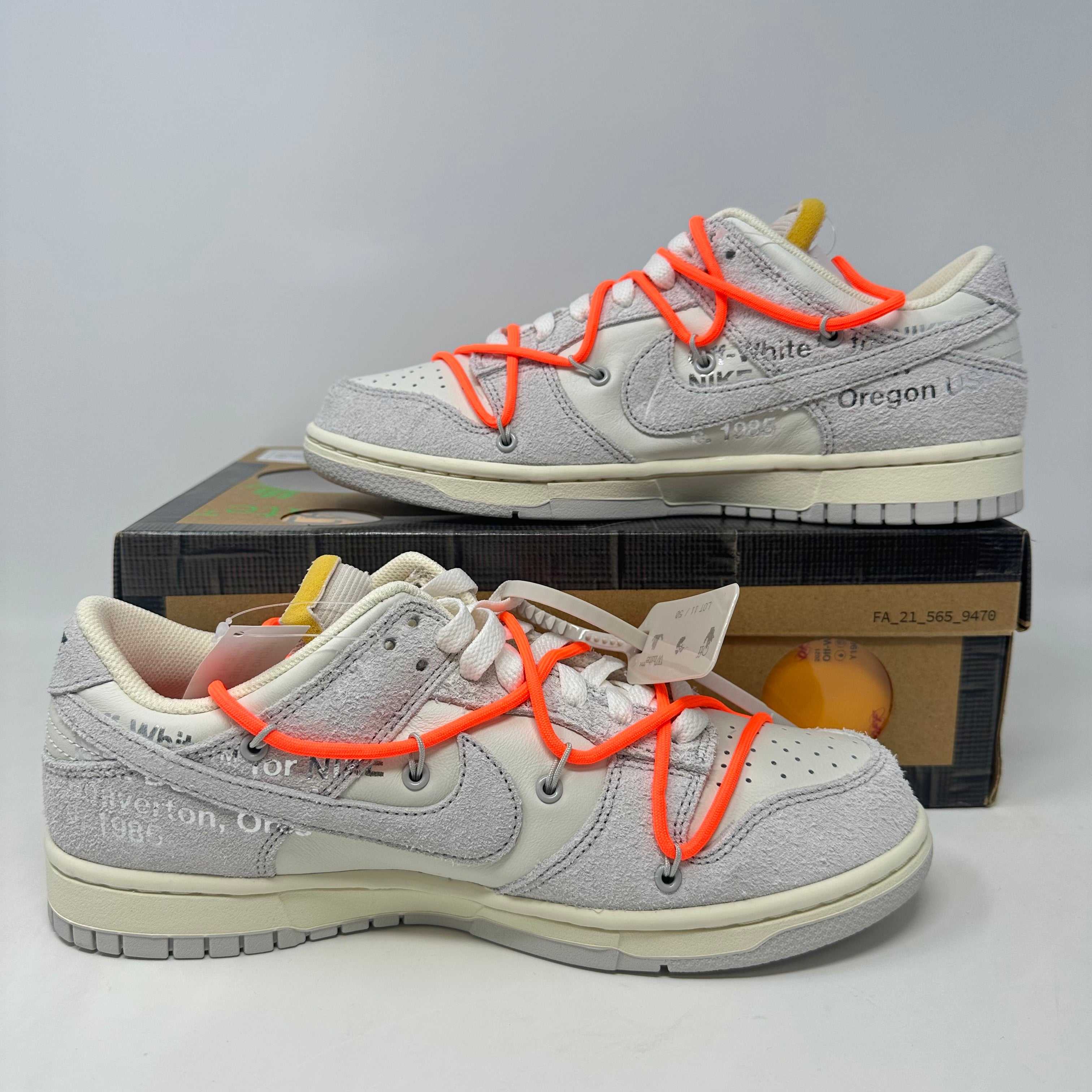 Nike Dunk Low Off-White Lot 11