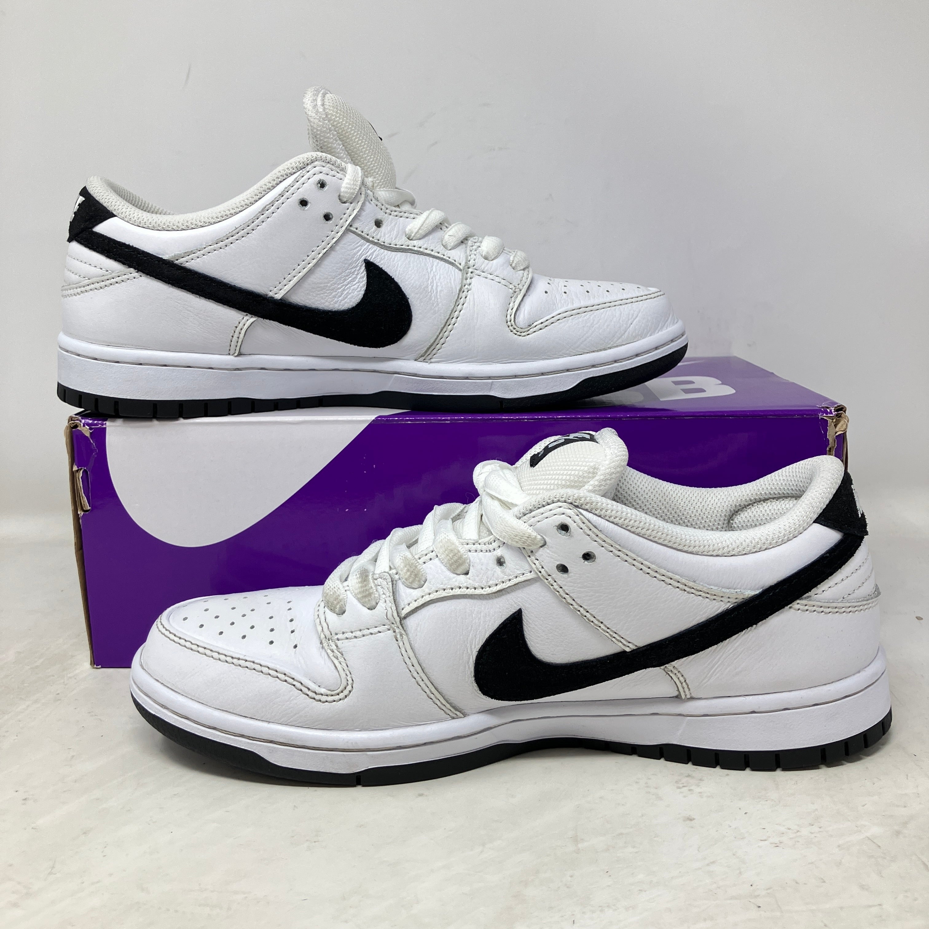 Nike SB Dunk Low White Black