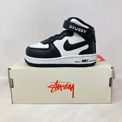 Nike Air Force 1 Mid Stussy Light Bone Black (TD)