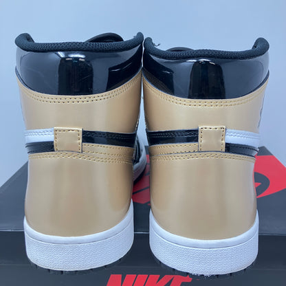Jordan 1 Retro High NRG Patent Gold Toe