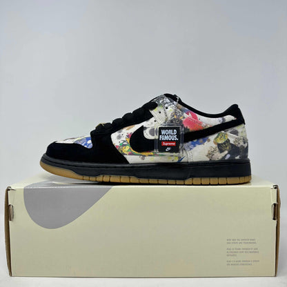 Nike SB Dunk Low Supreme Rammellzee sneaker brand new with accessories on box