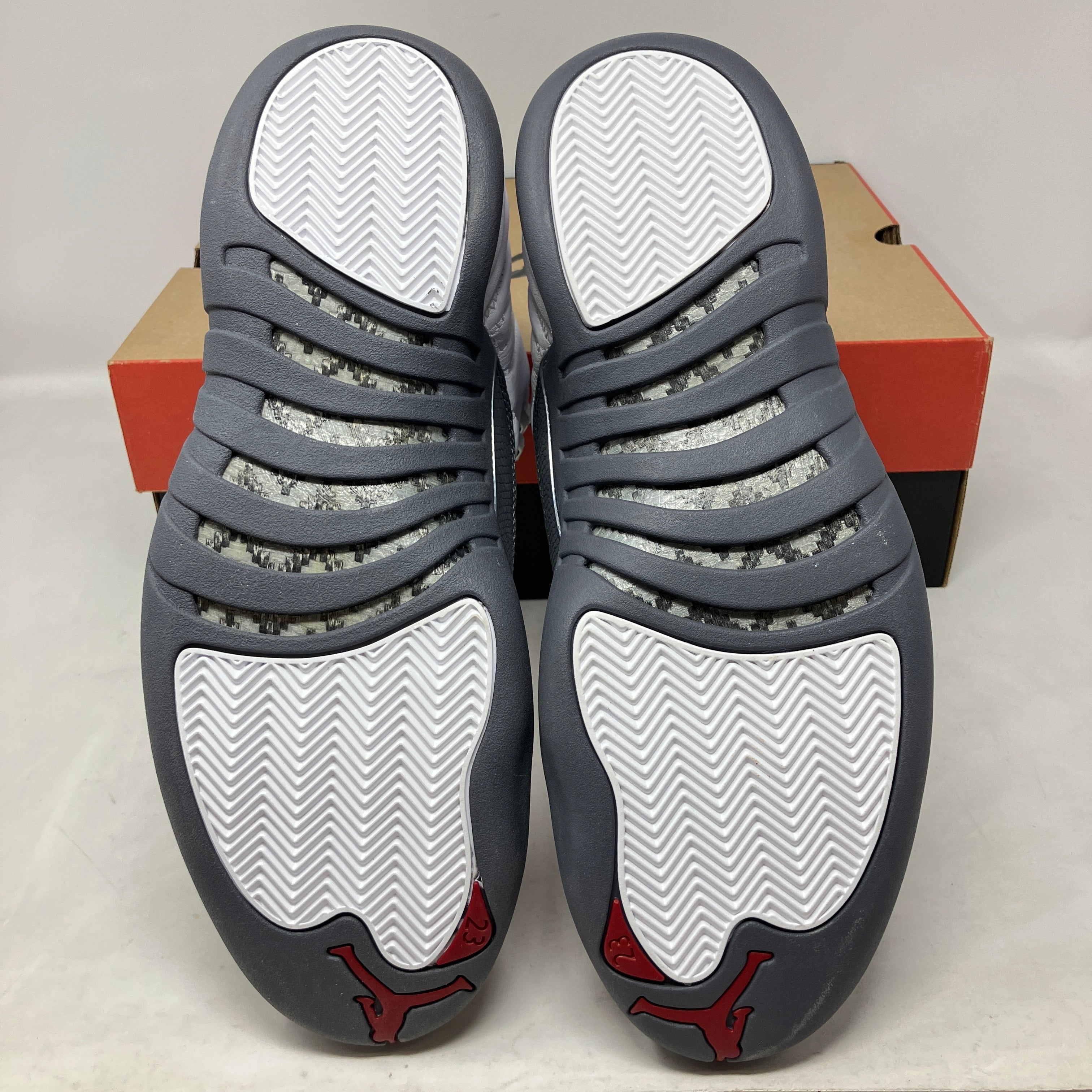 Jordan 12 Retro White Dark Grey