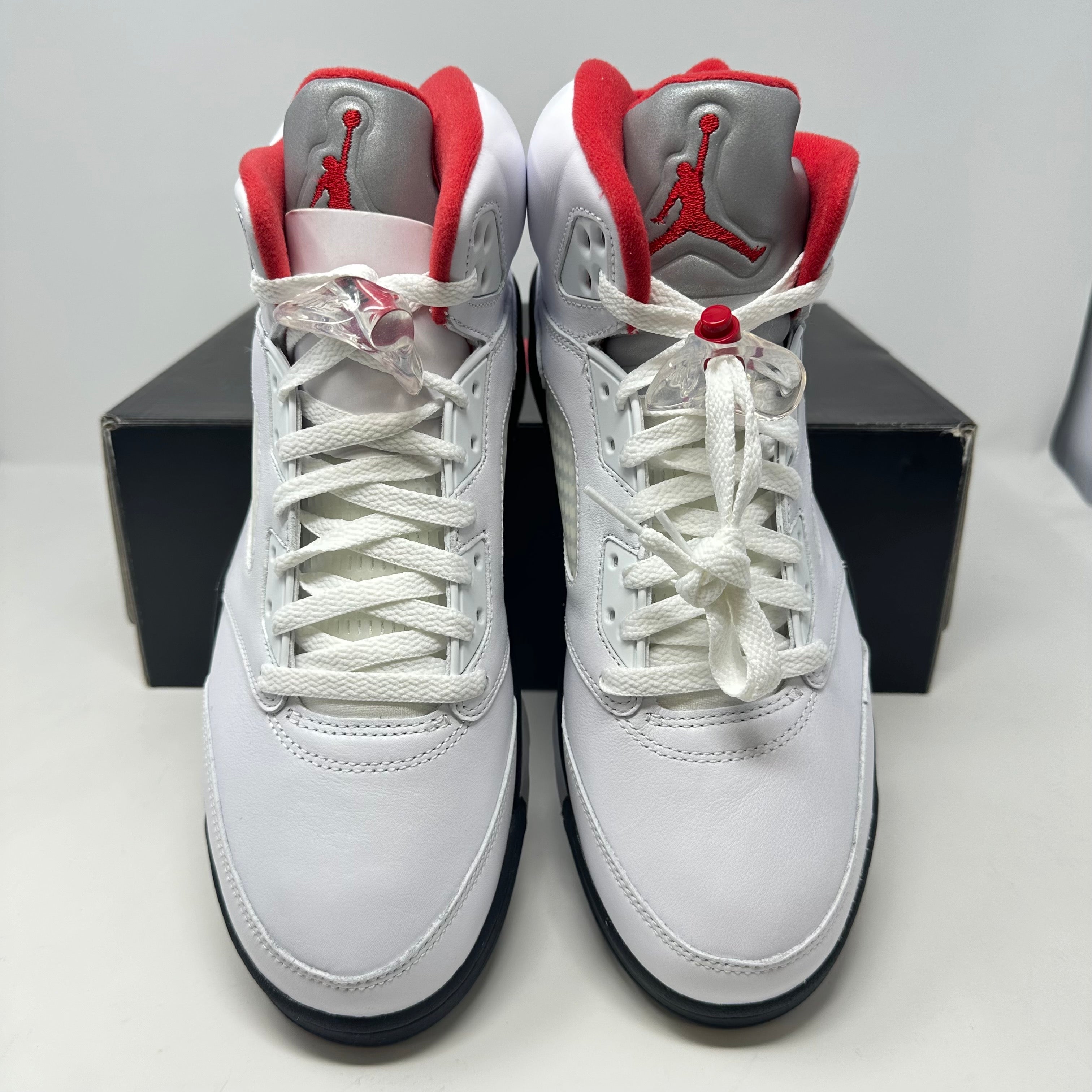 Jordan 5 Retro Fire Red Silver Tongue (2020)