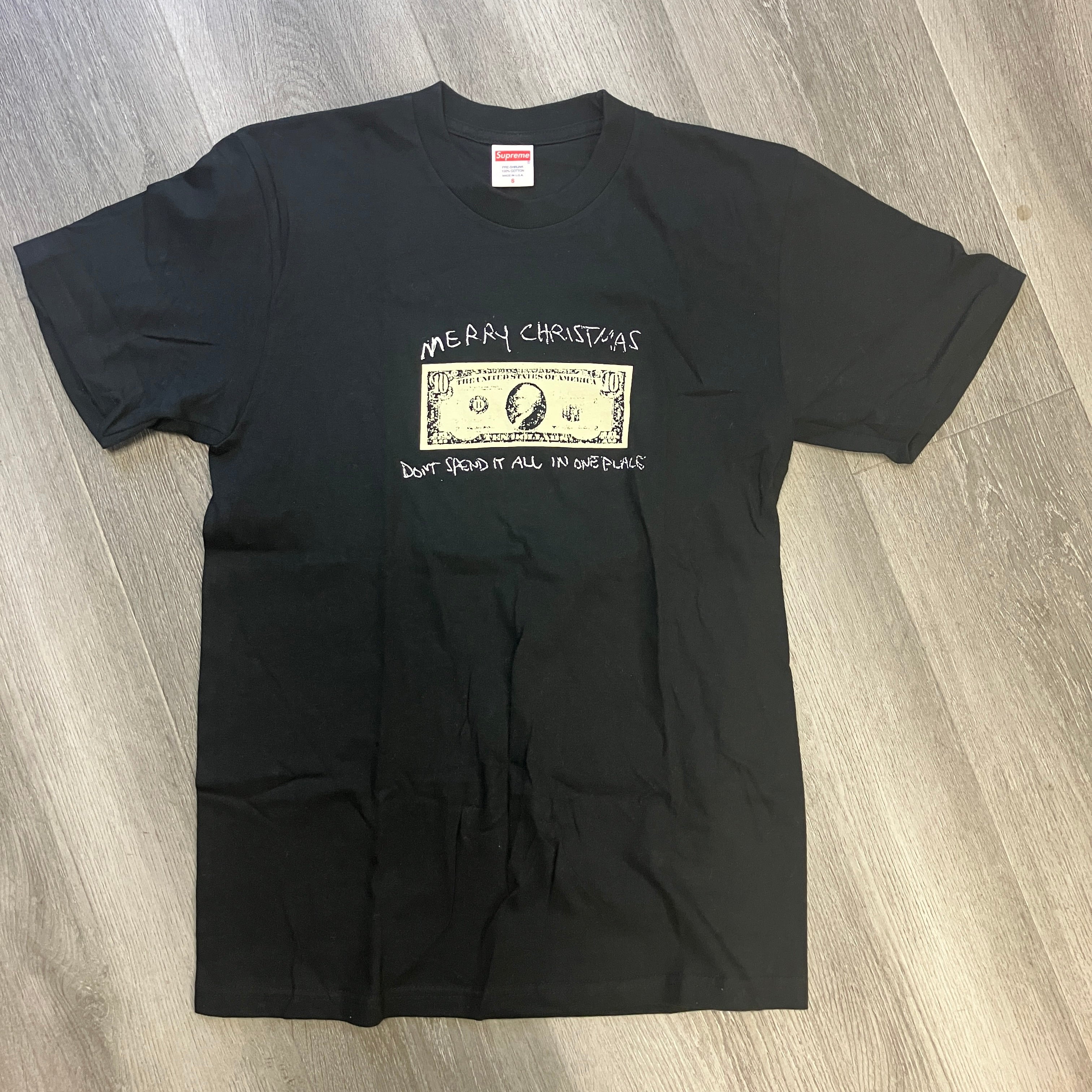 Supreme Spend It Tee Black