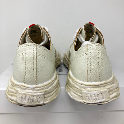 Maison Mihara Yasuhiro Cracked Leather White