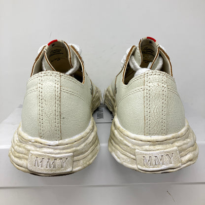 Maison Mihara Yasuhiro Cracked Leather White