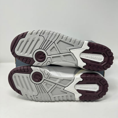 New Balance 550 White Natural Indigo Burgundy