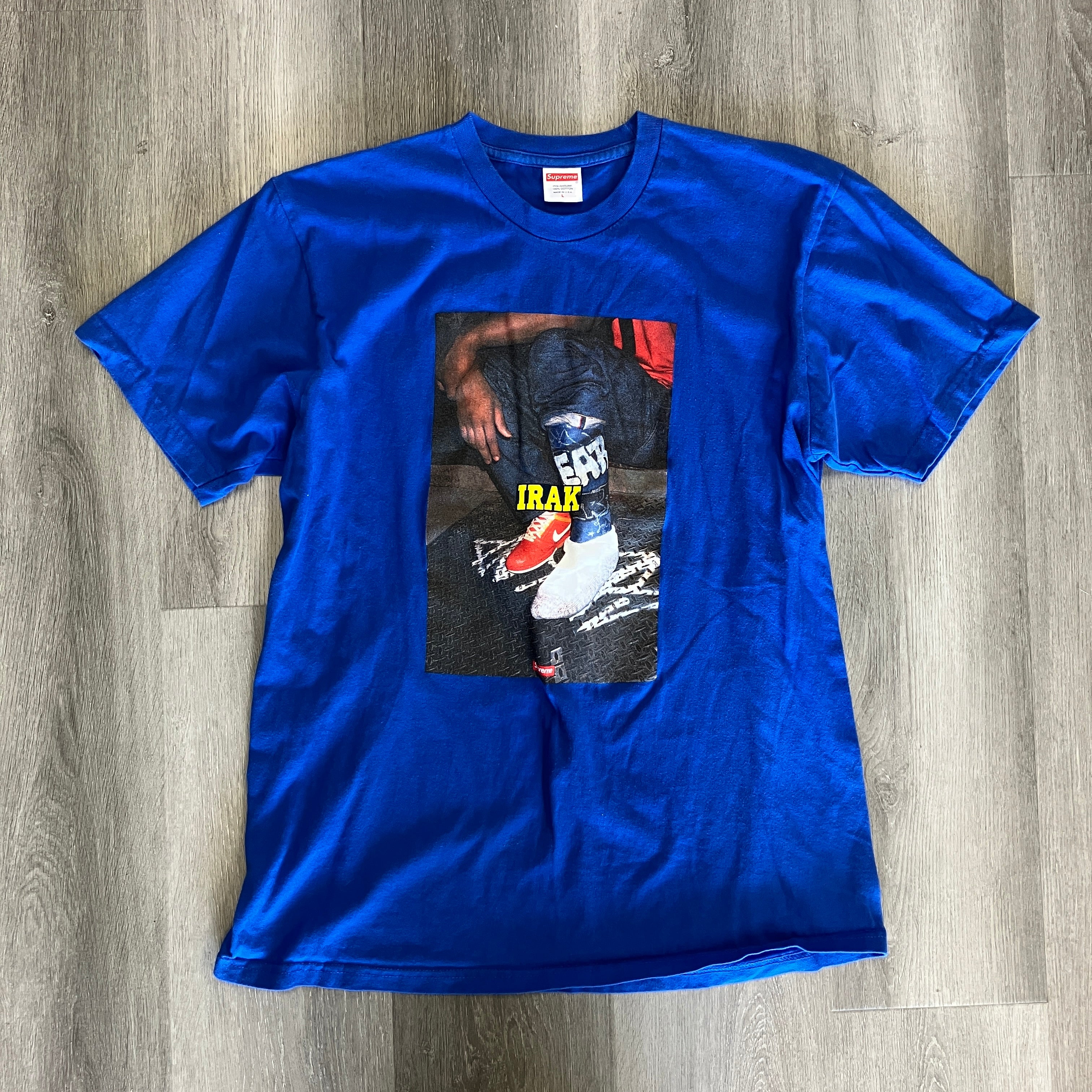 Supreme IRAK Cast Tee Royal