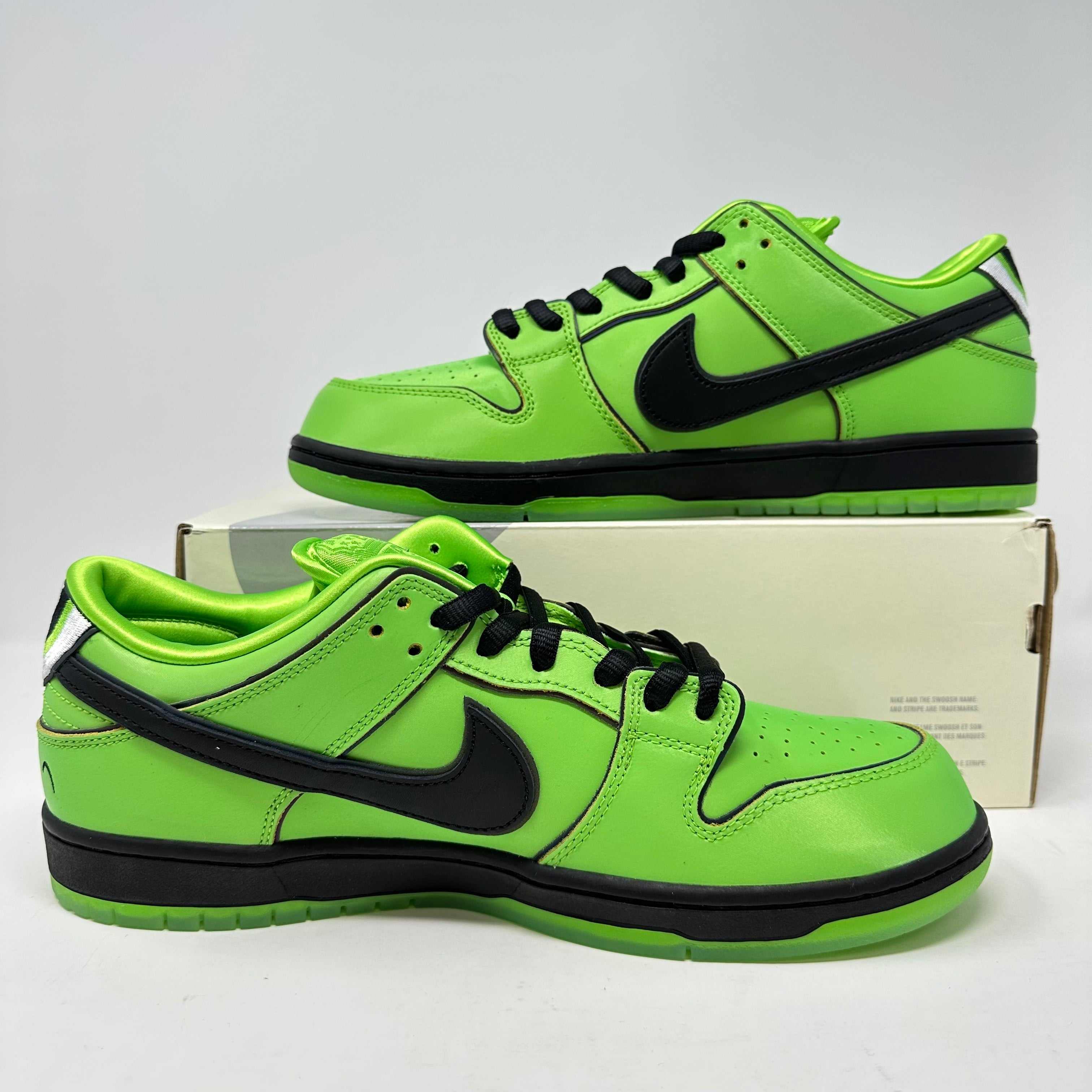 Nike SB Dunk Low The Powerpuff Girls Buttercup