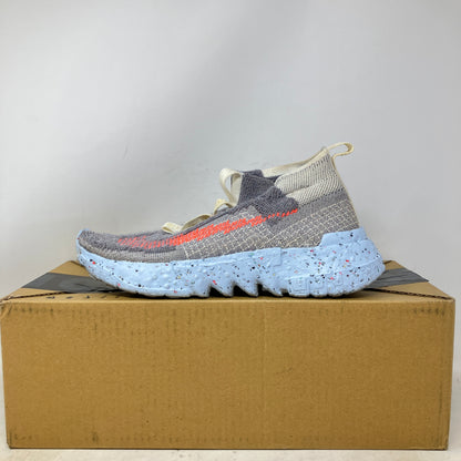 Nike Space Hippie 02 Vast Grey Hyper Crimson