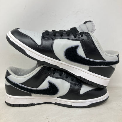 Nike Dunk Low Chenille Swoosh Black Grey