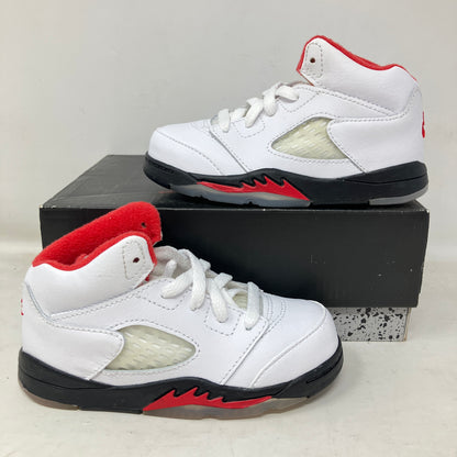 Jordan 5 Retro Fire Red Silver Tongue (2020) (TD)(PS)